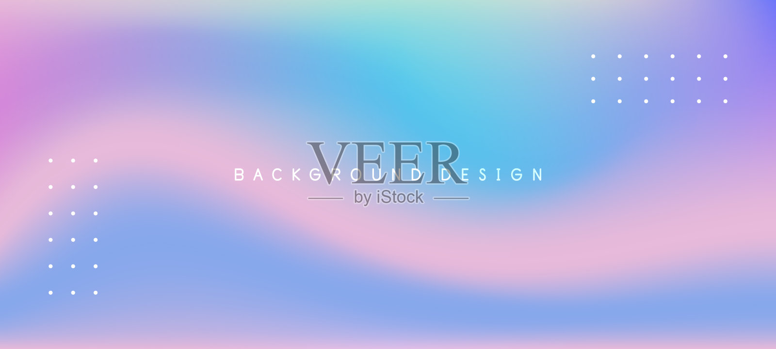 模糊彩色渐变网格背景插画图片素材