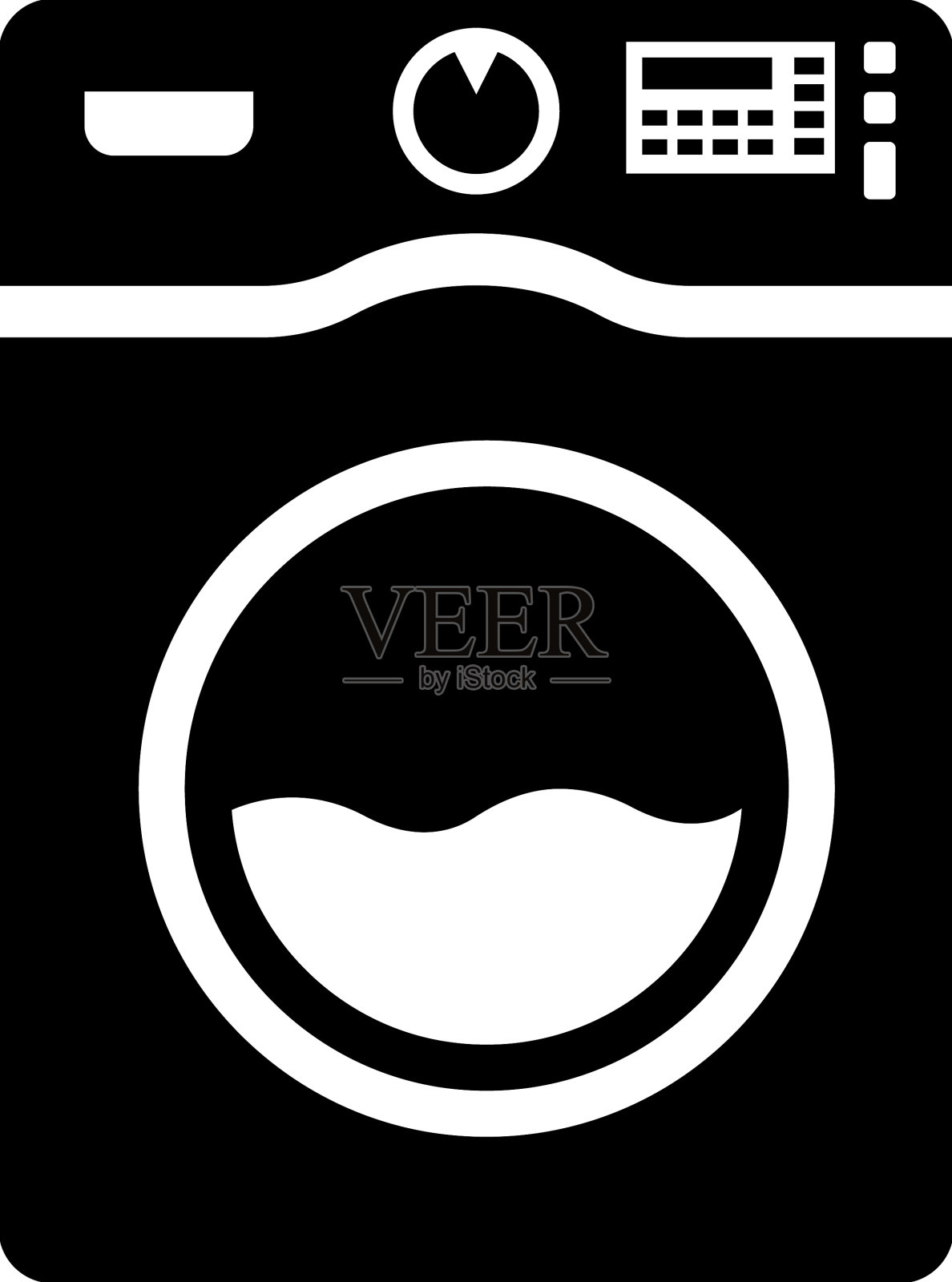 洗衣机图标素材