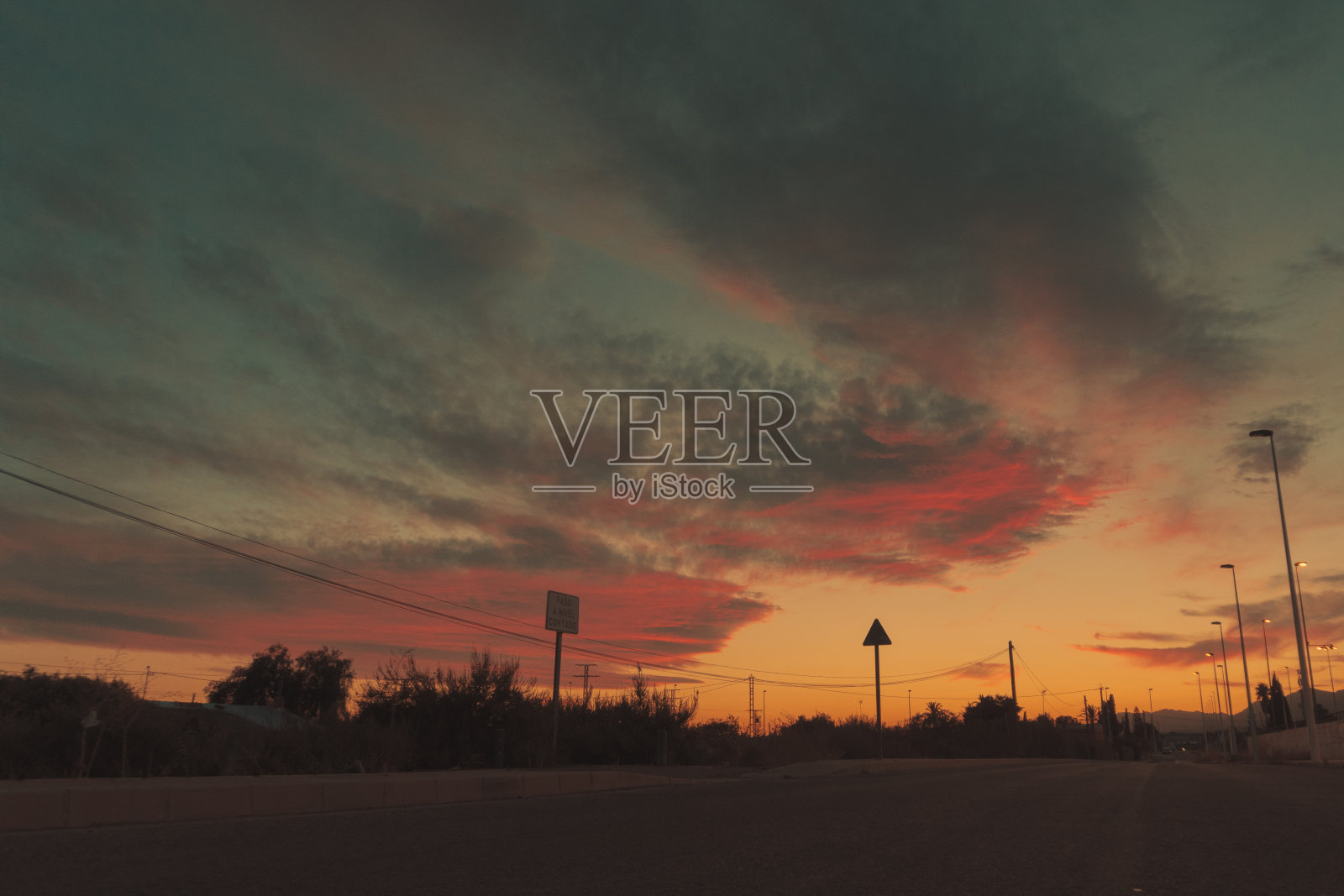 甜蜜的日落照片摄影图片