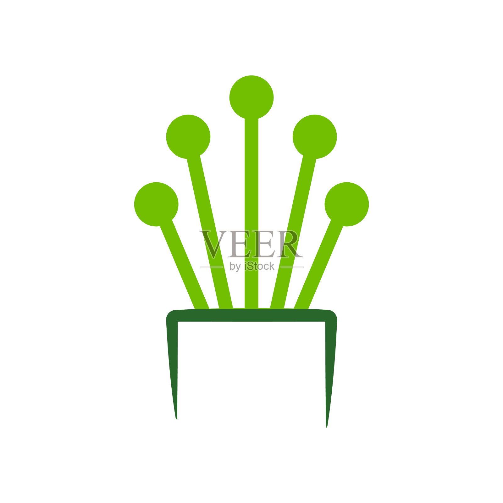 光纤线的图标插画图片素材