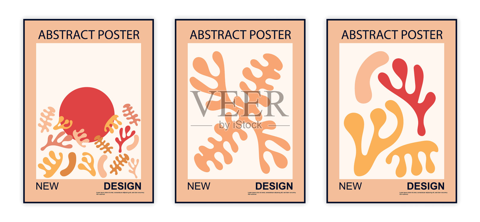 马蒂斯抽象艺术集插画图片素材