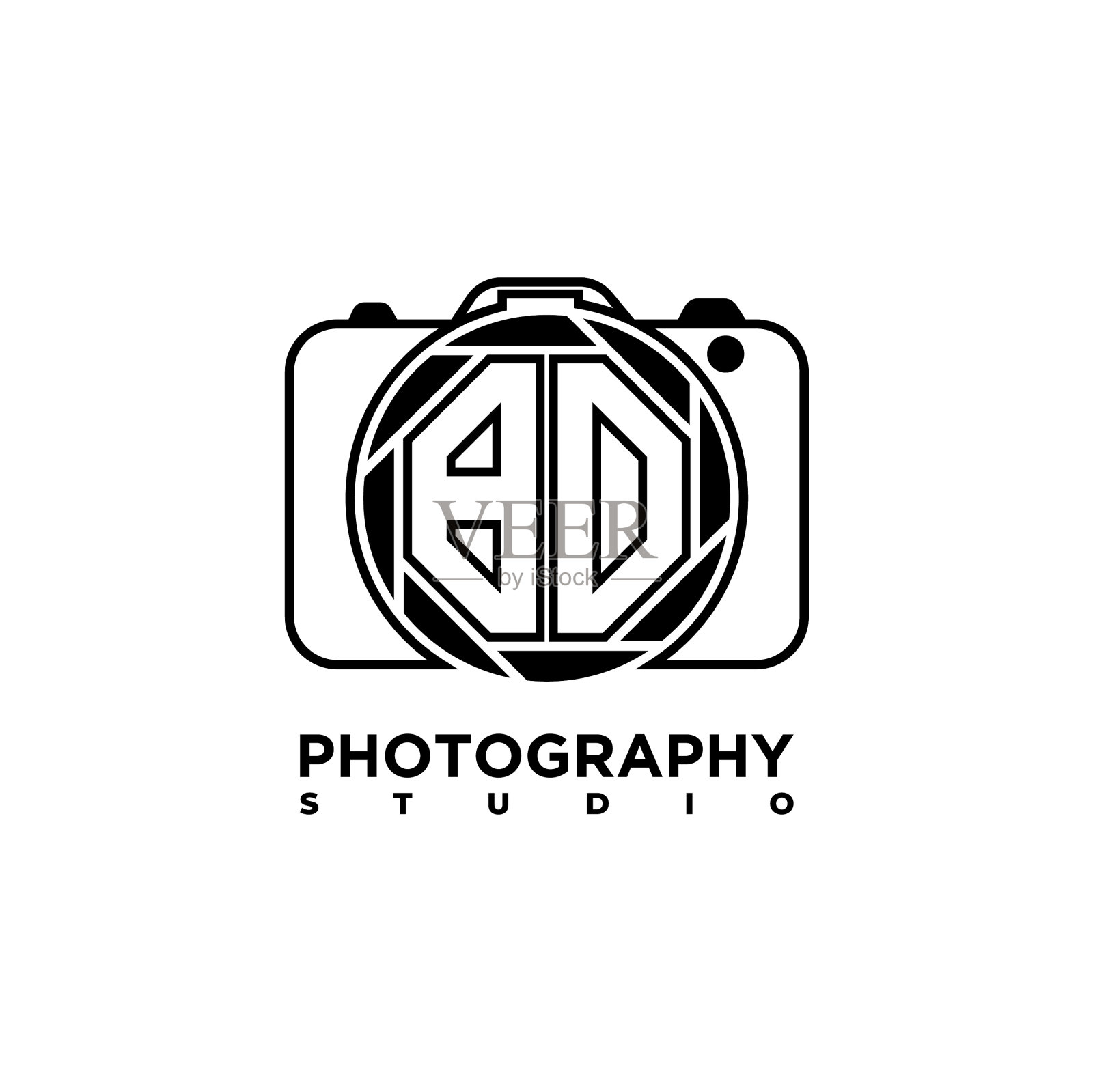 博信摄影相机风格插画图片素材