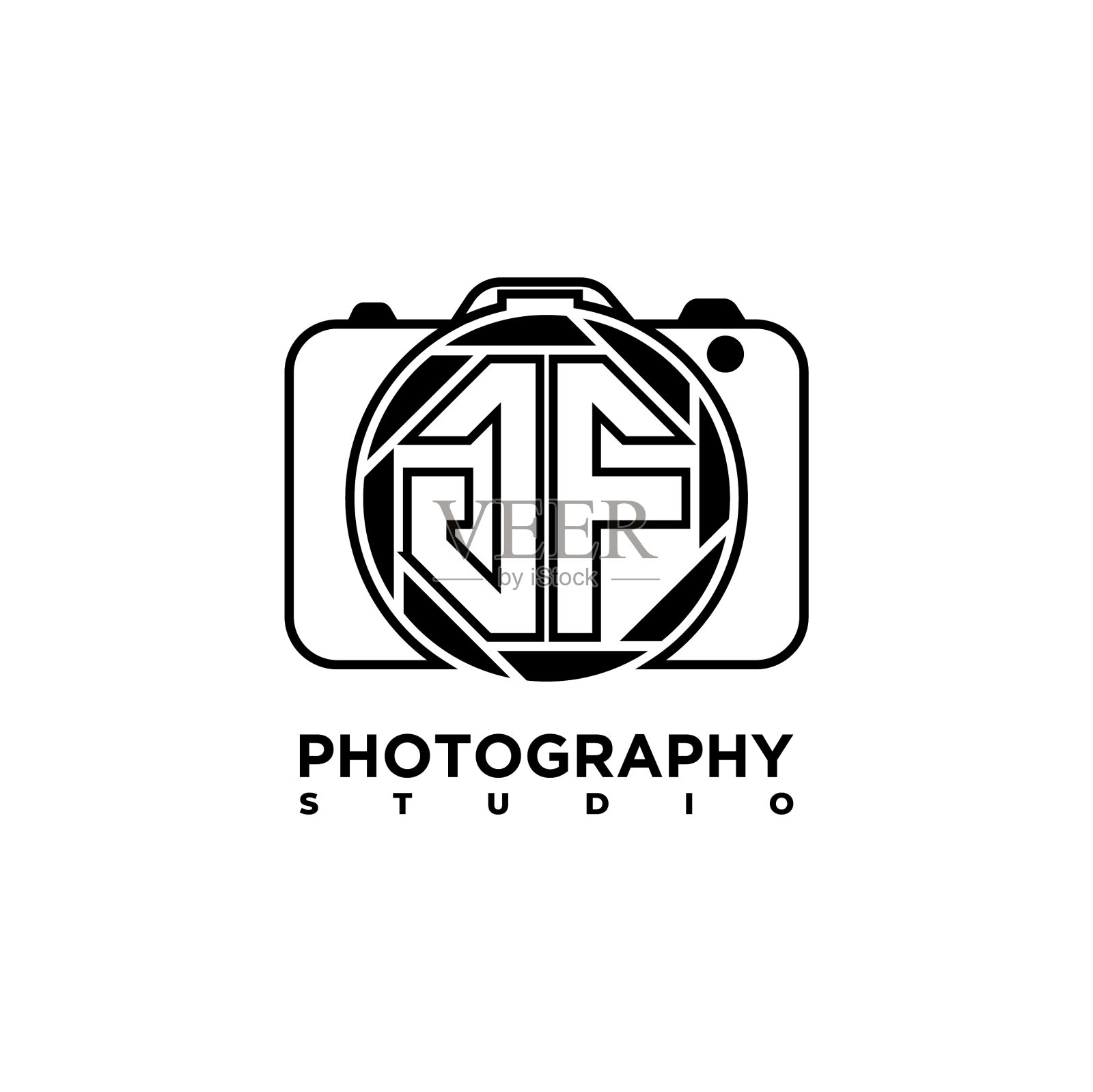 Gf信摄影相机风格插画图片素材