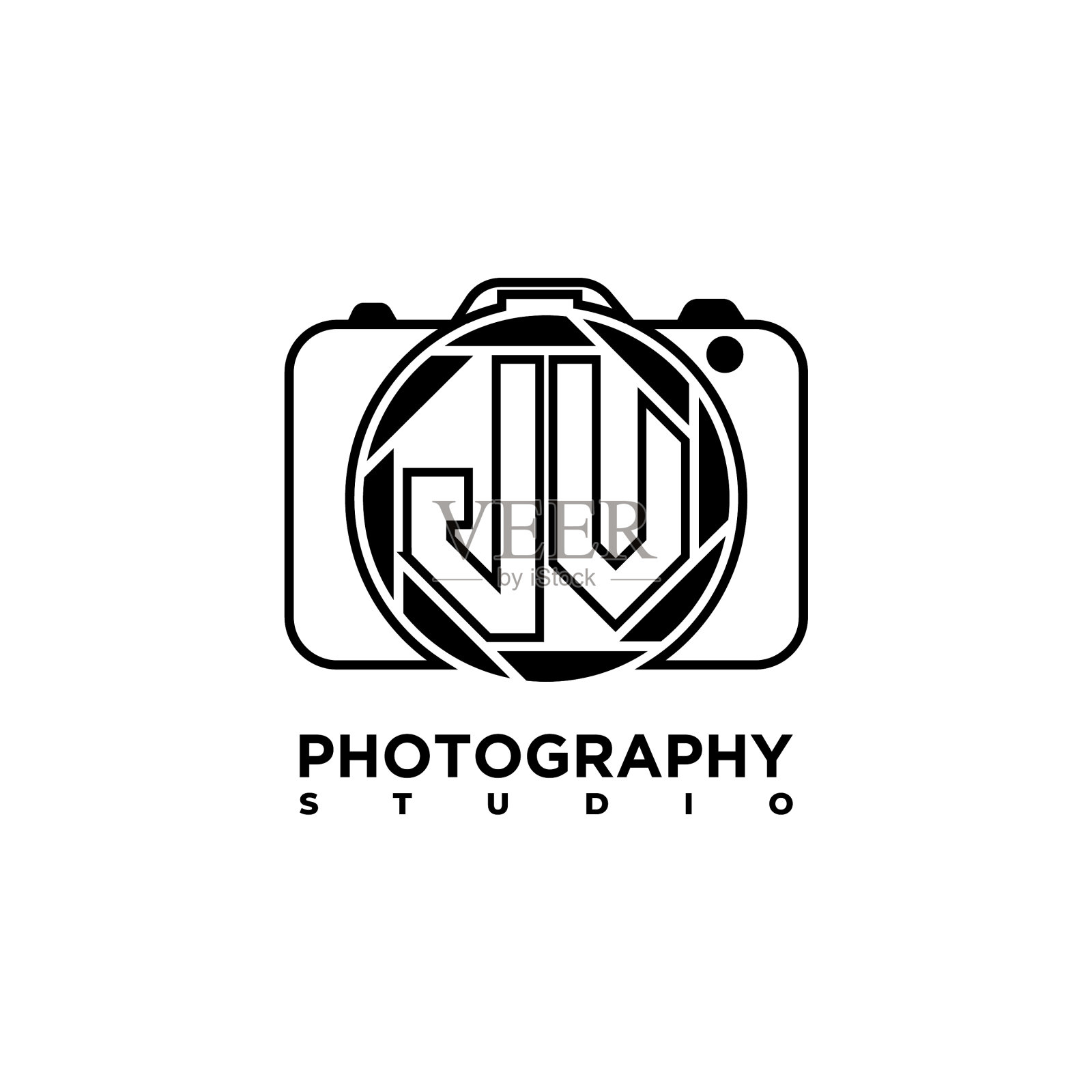 Jv信摄影相机风格插画图片素材