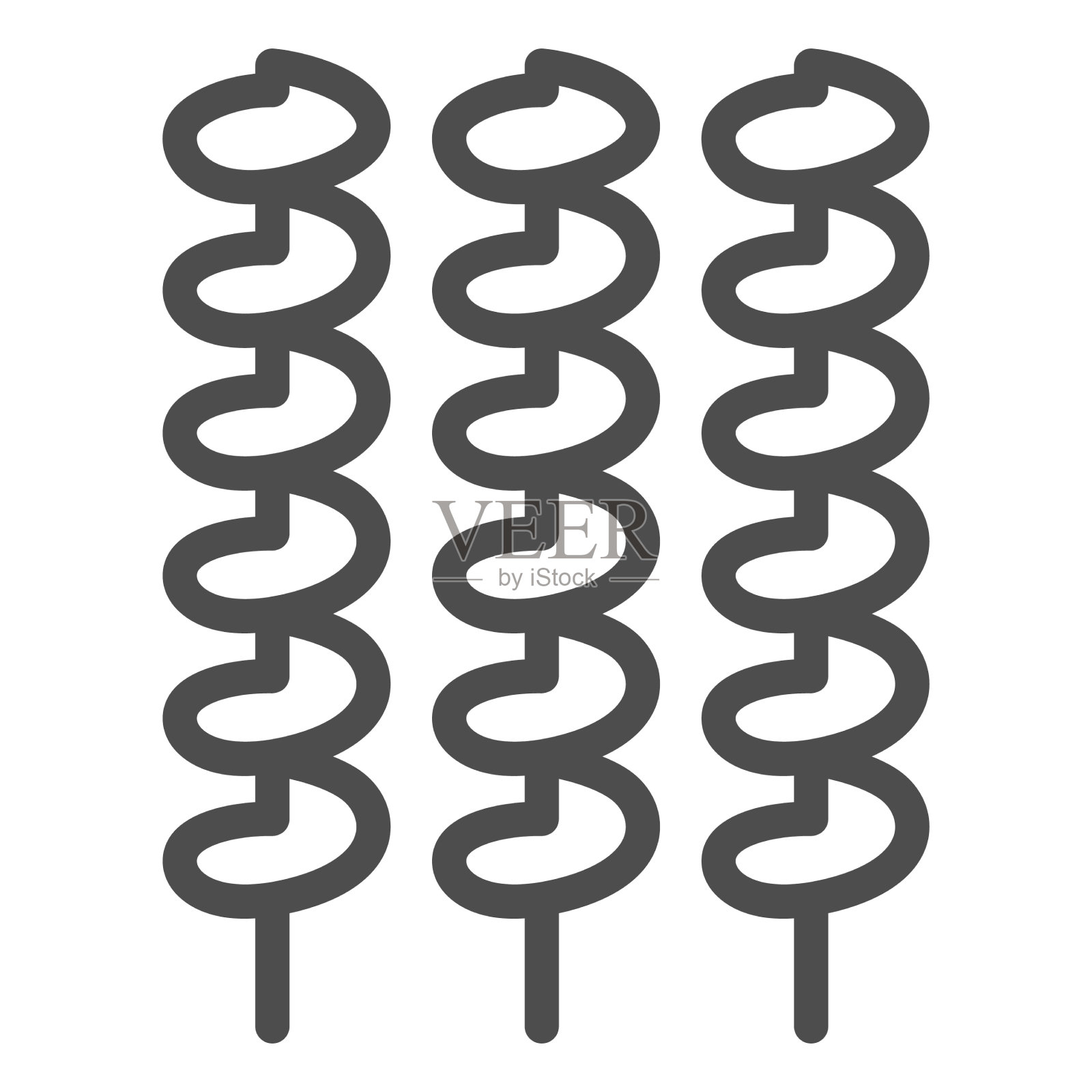 街头薯条是街头小吃的标志插画图片素材