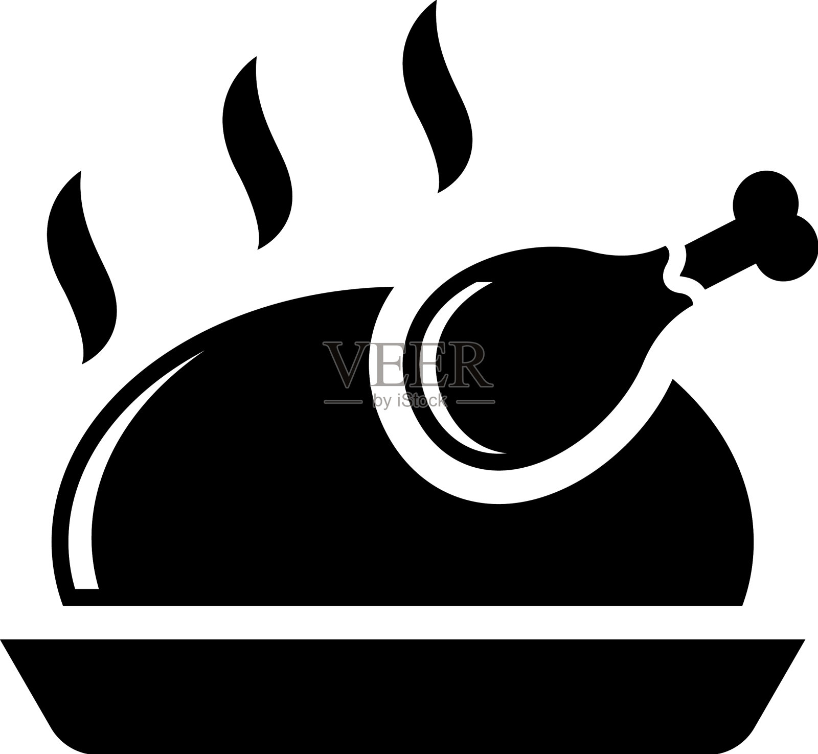 晚餐插画图片素材