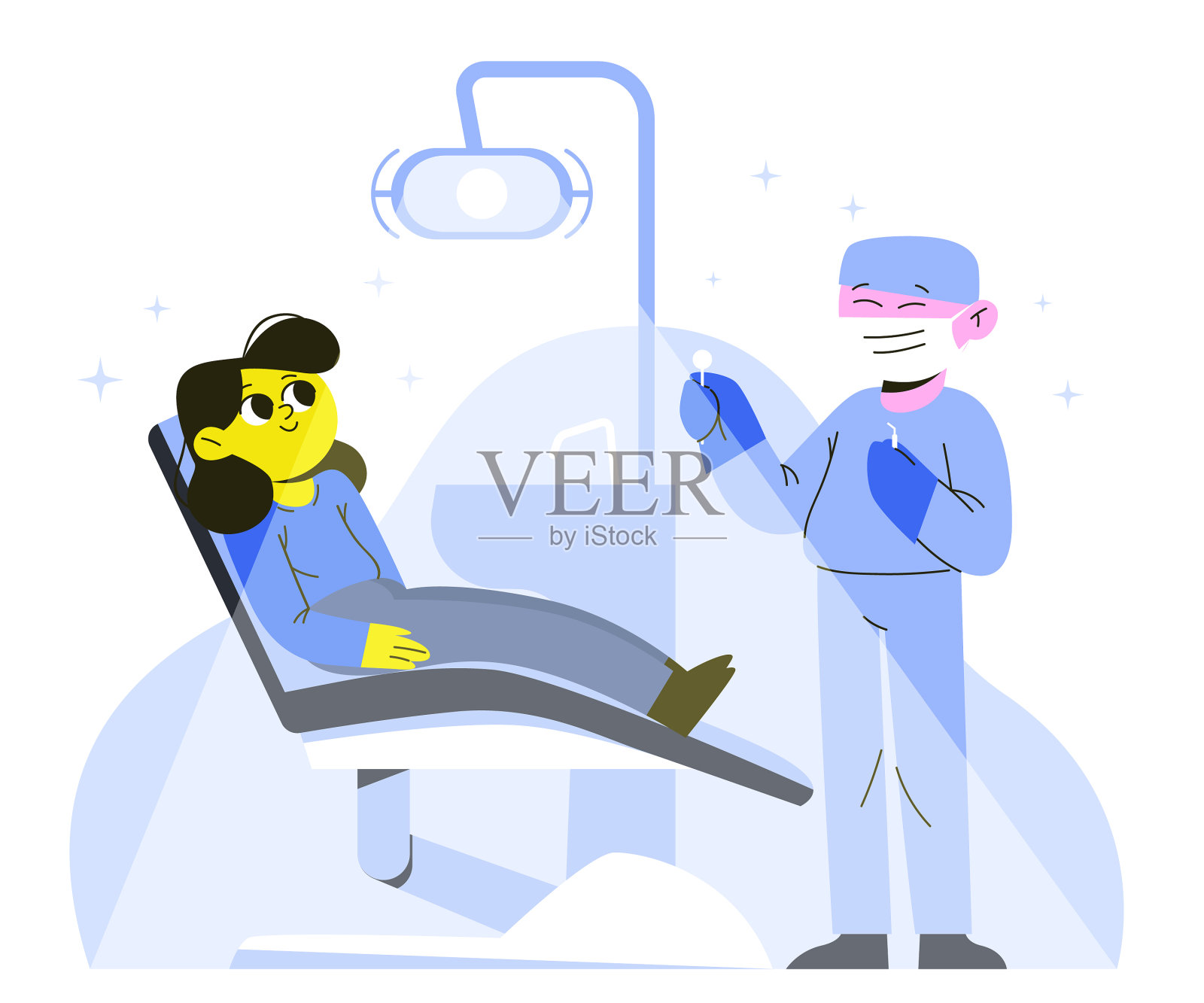 牙科保健概念设计元素图片