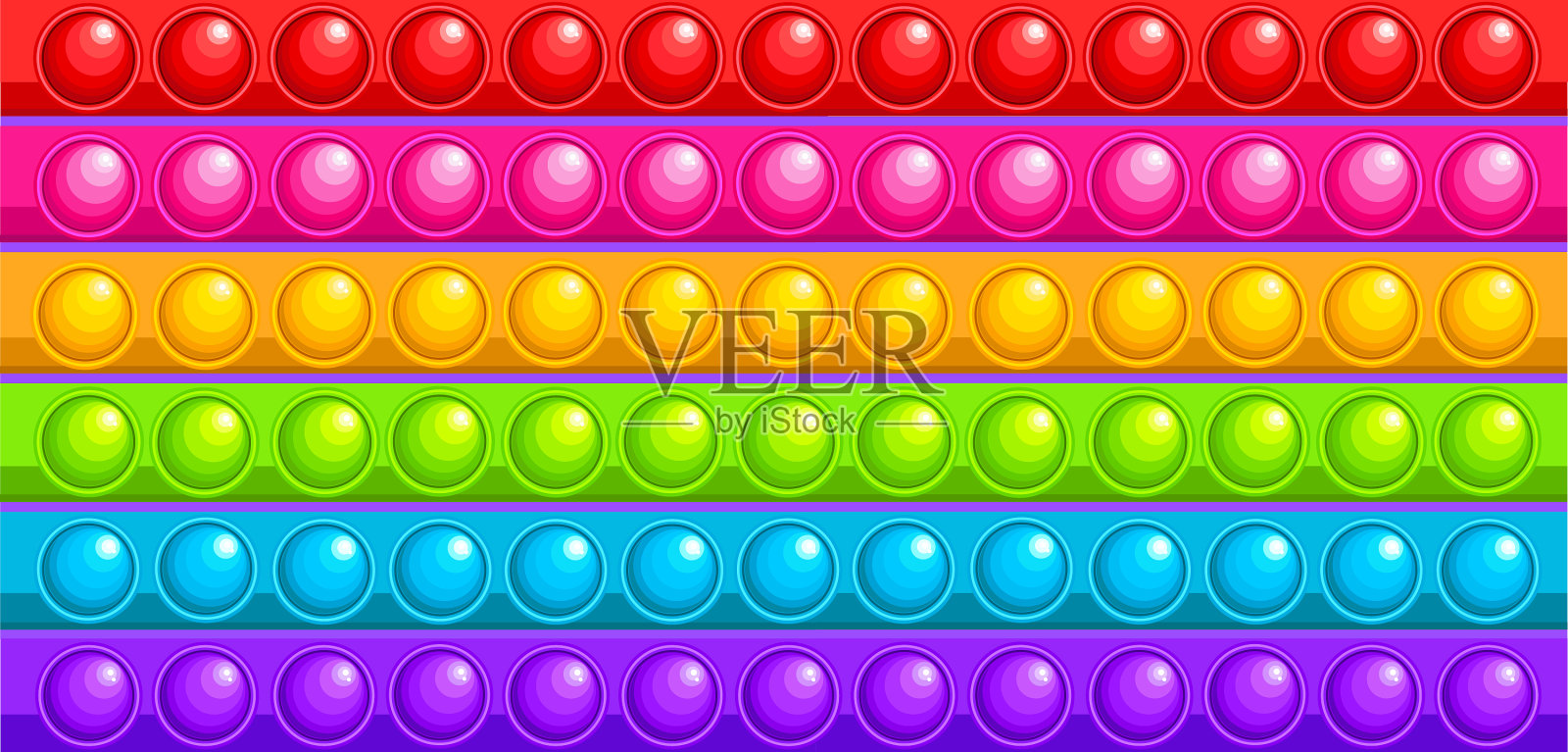 彩虹抗压力玩具是大背景地毯插画图片素材