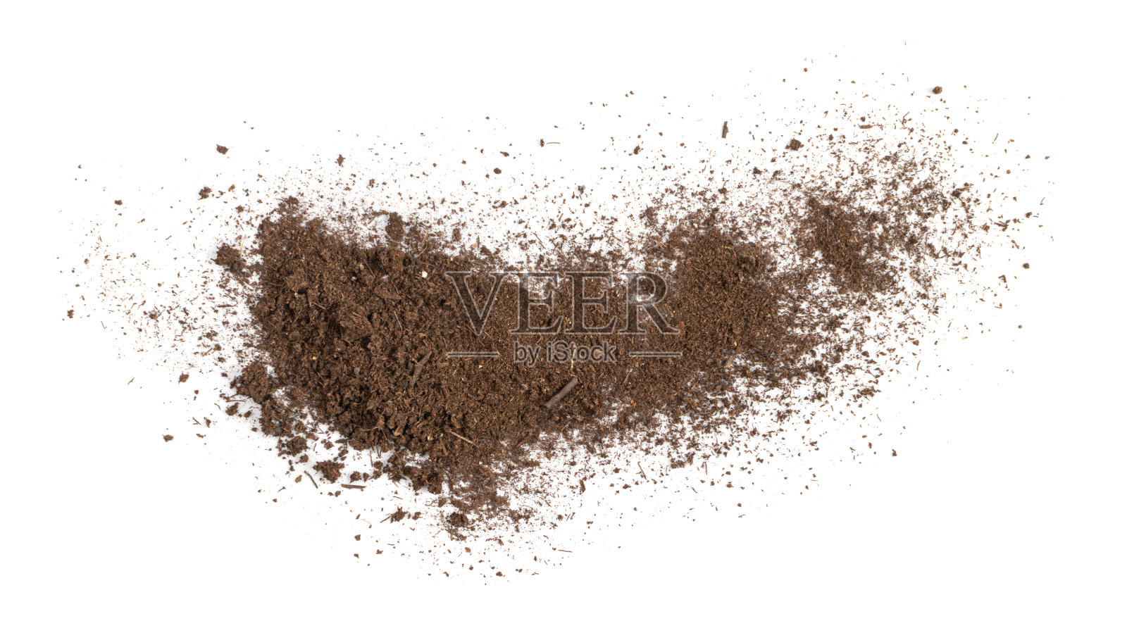 单独的，干燥的地面，粪肥土壤照片摄影图片