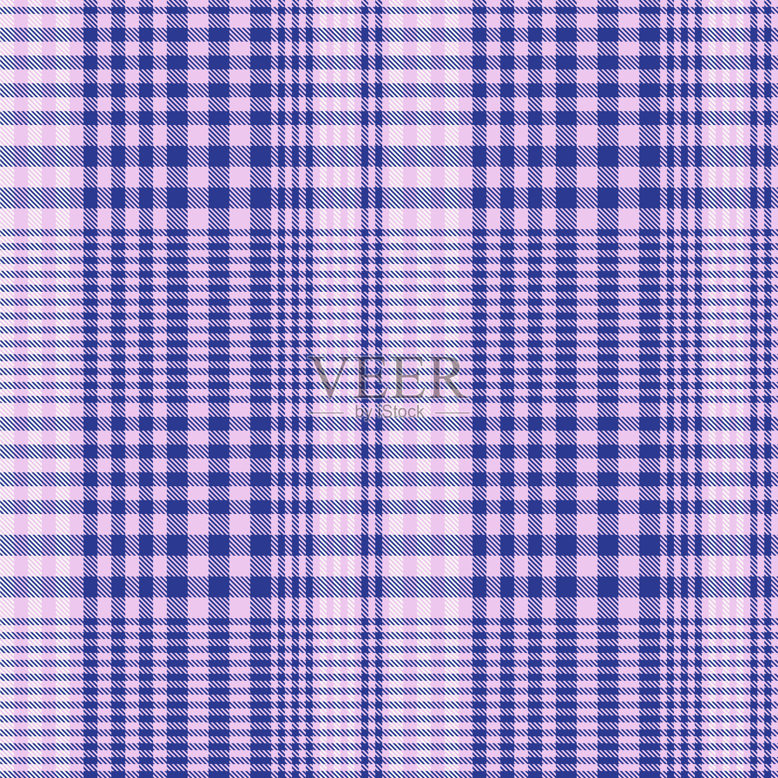 紫色不对称格子纹理无缝图案插画图片素材