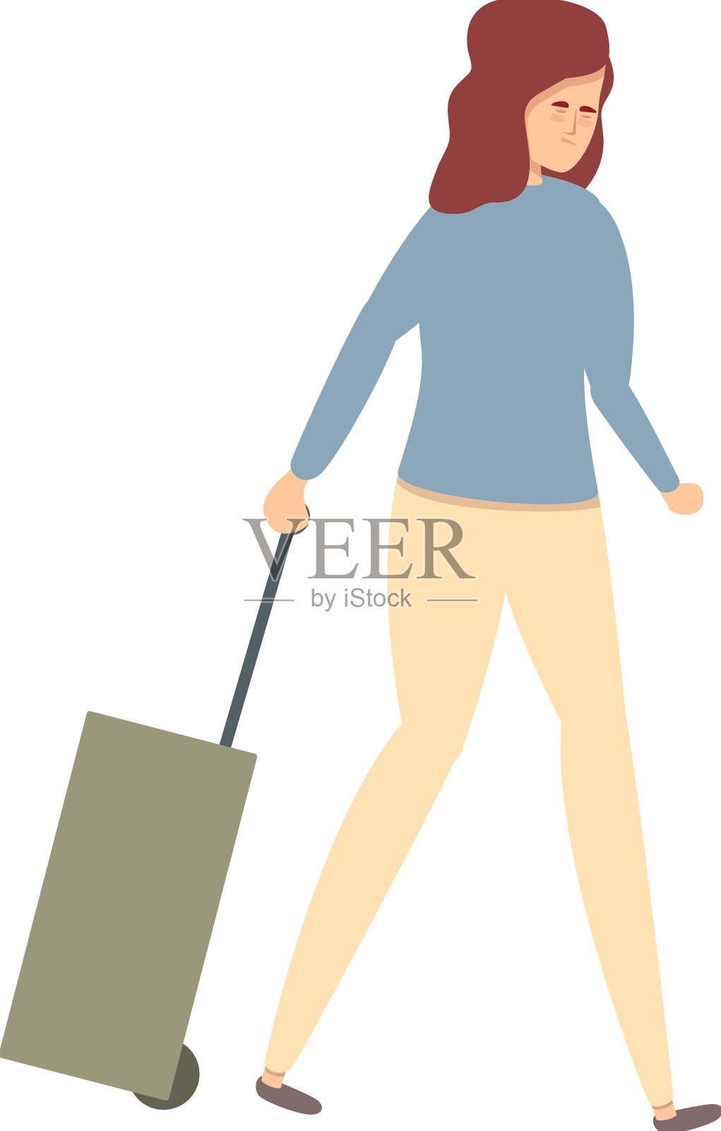 旅行时差图标卡通旅行航班设计元素图片