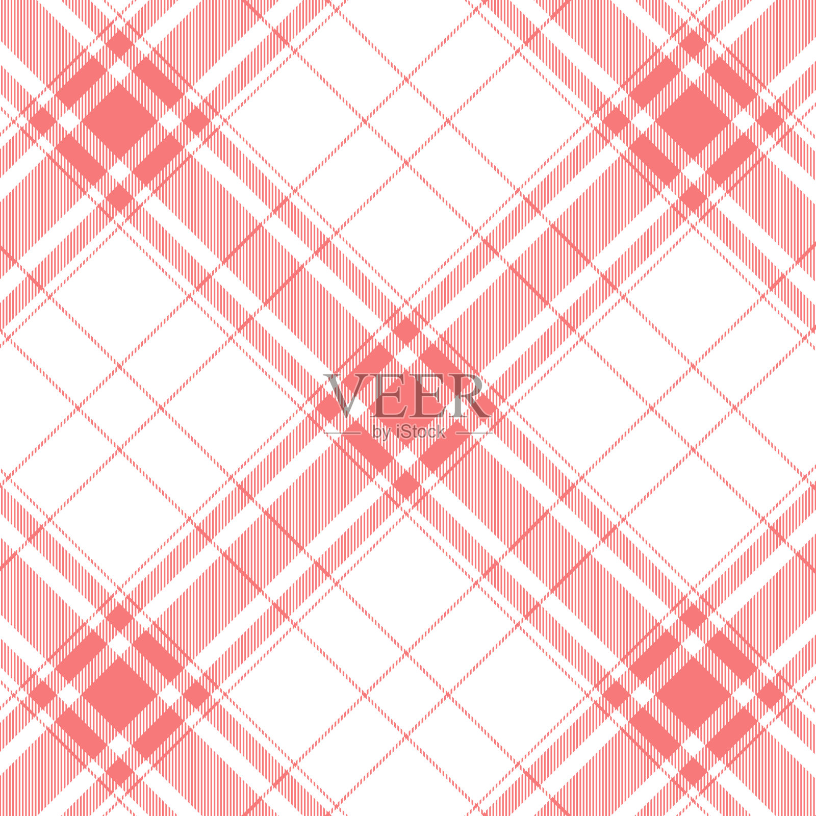 花格图案背景。插画图片素材