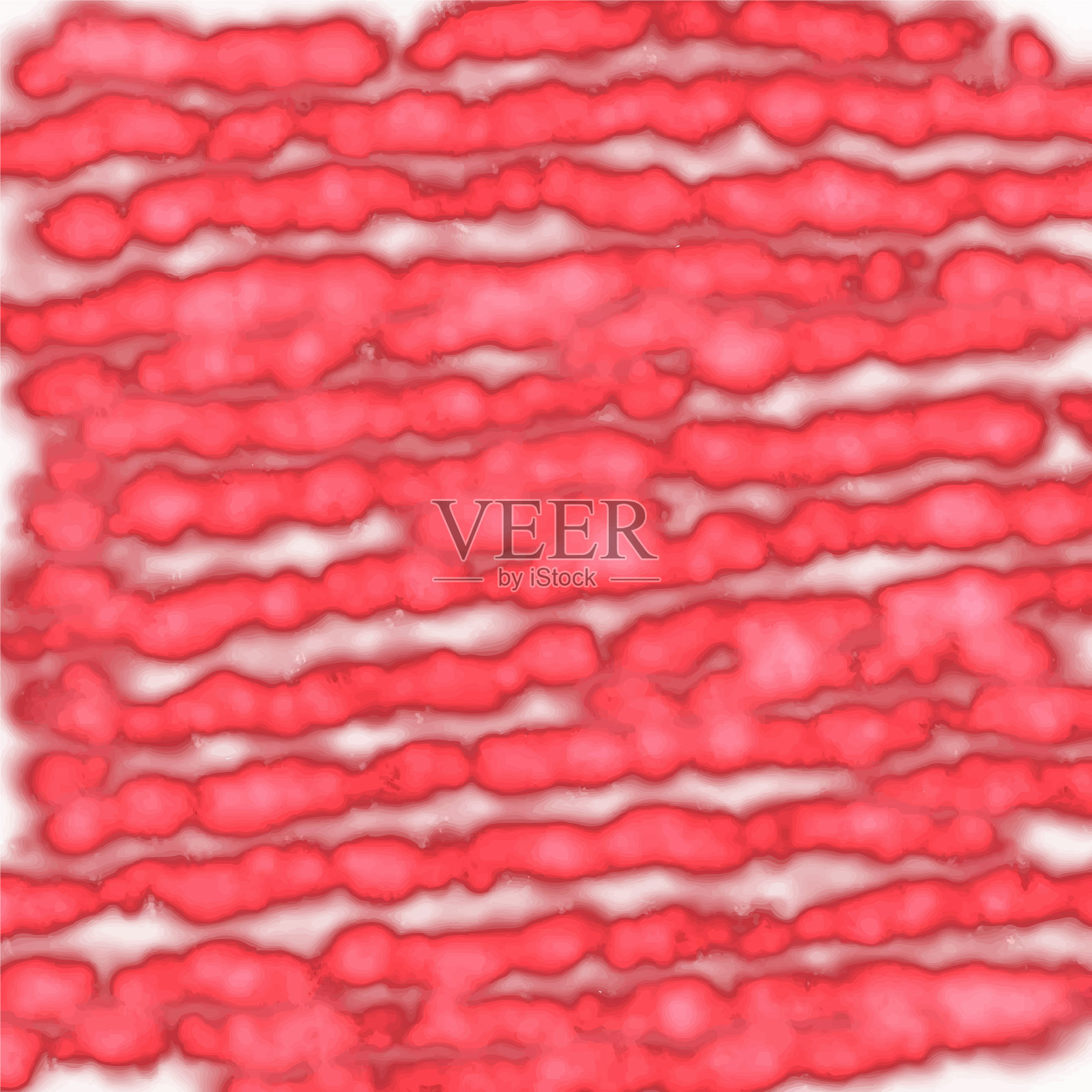 浅红色背景的矩形和正方形插画图片素材