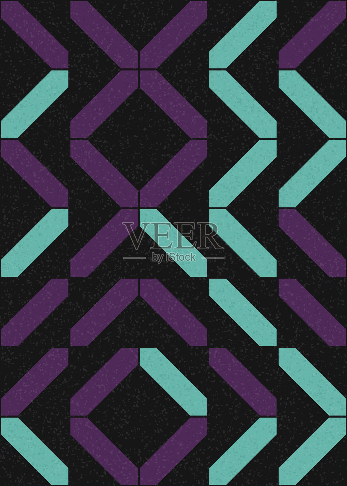 抽象几何图形生成计算艺术插图插画图片素材