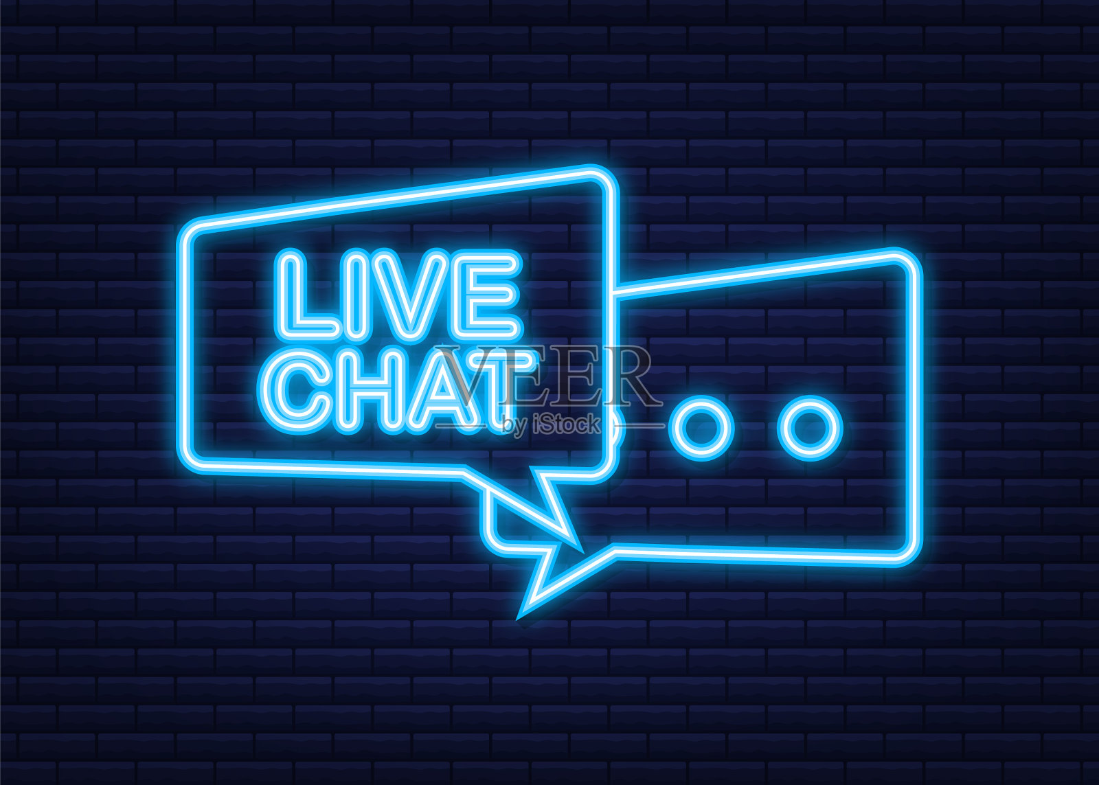 实时聊天伟大的设计为任何目的的按钮插画图片素材