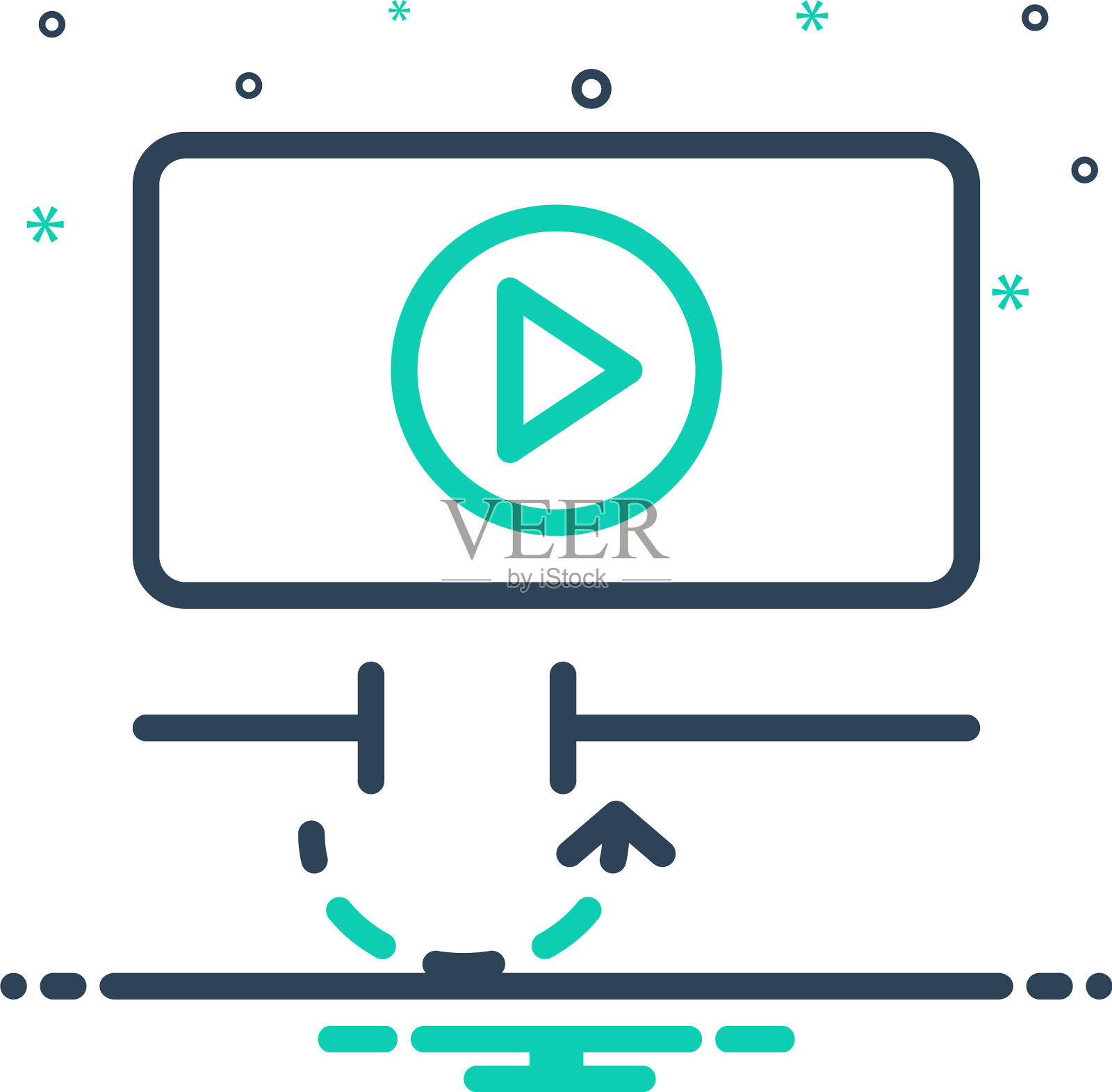 逃避插画图片素材