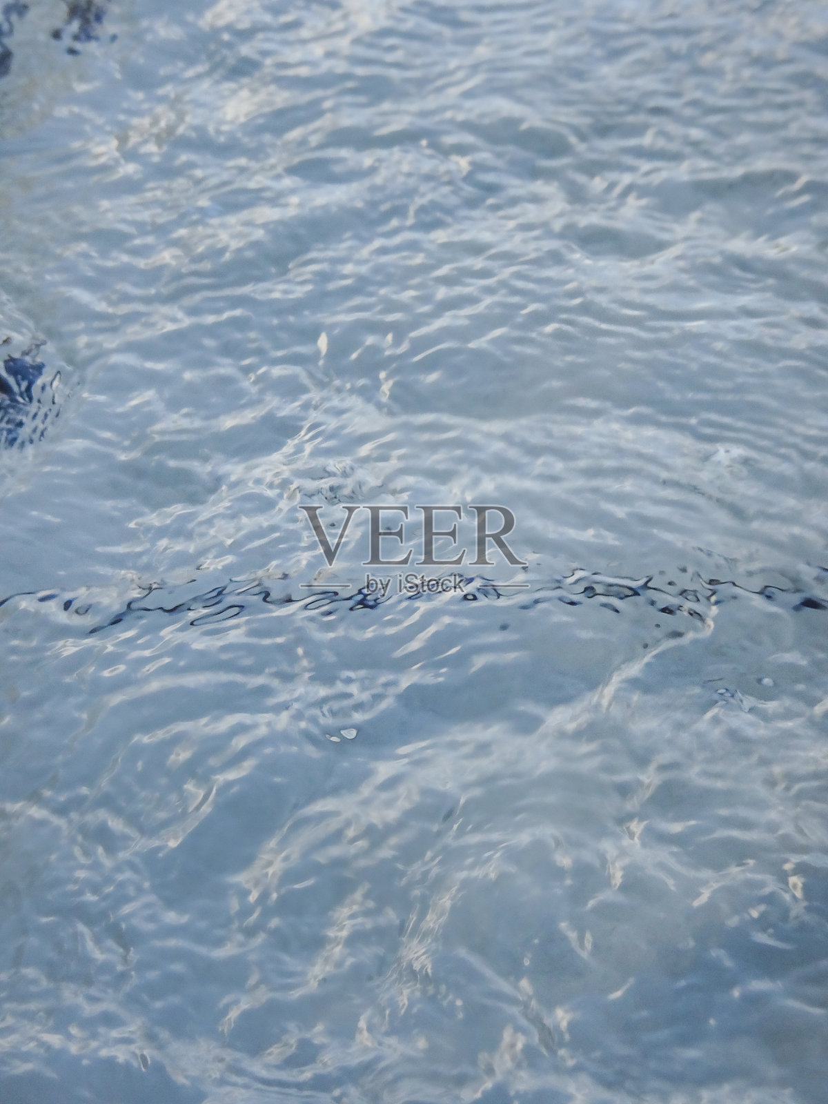 沸腾的水面，抽象的自然背景，复制空间照片摄影图片