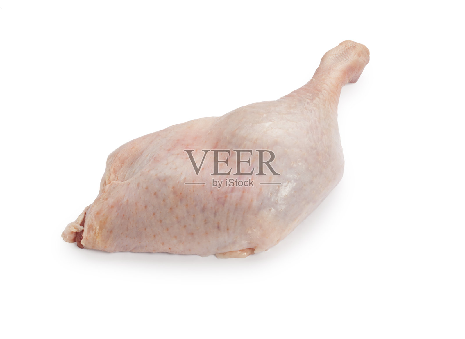 白衣鸭腿照片摄影图片