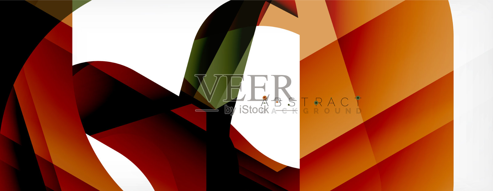 几何抽象背景-多彩的插画图片素材