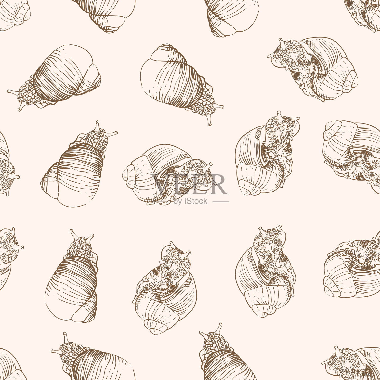 无缝的插画图片素材