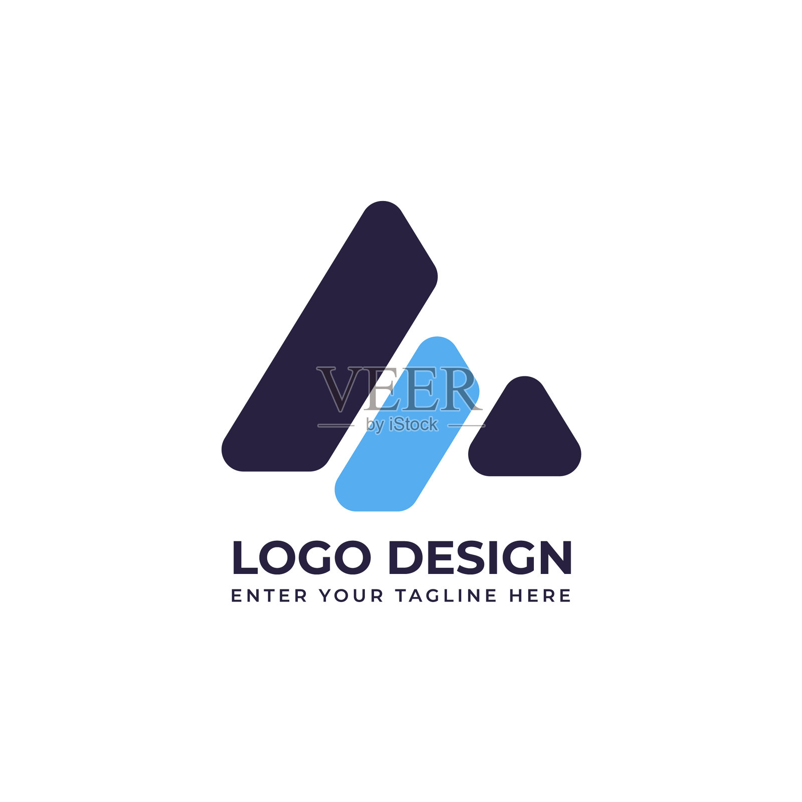 摘要企业标志设计插画图片素材