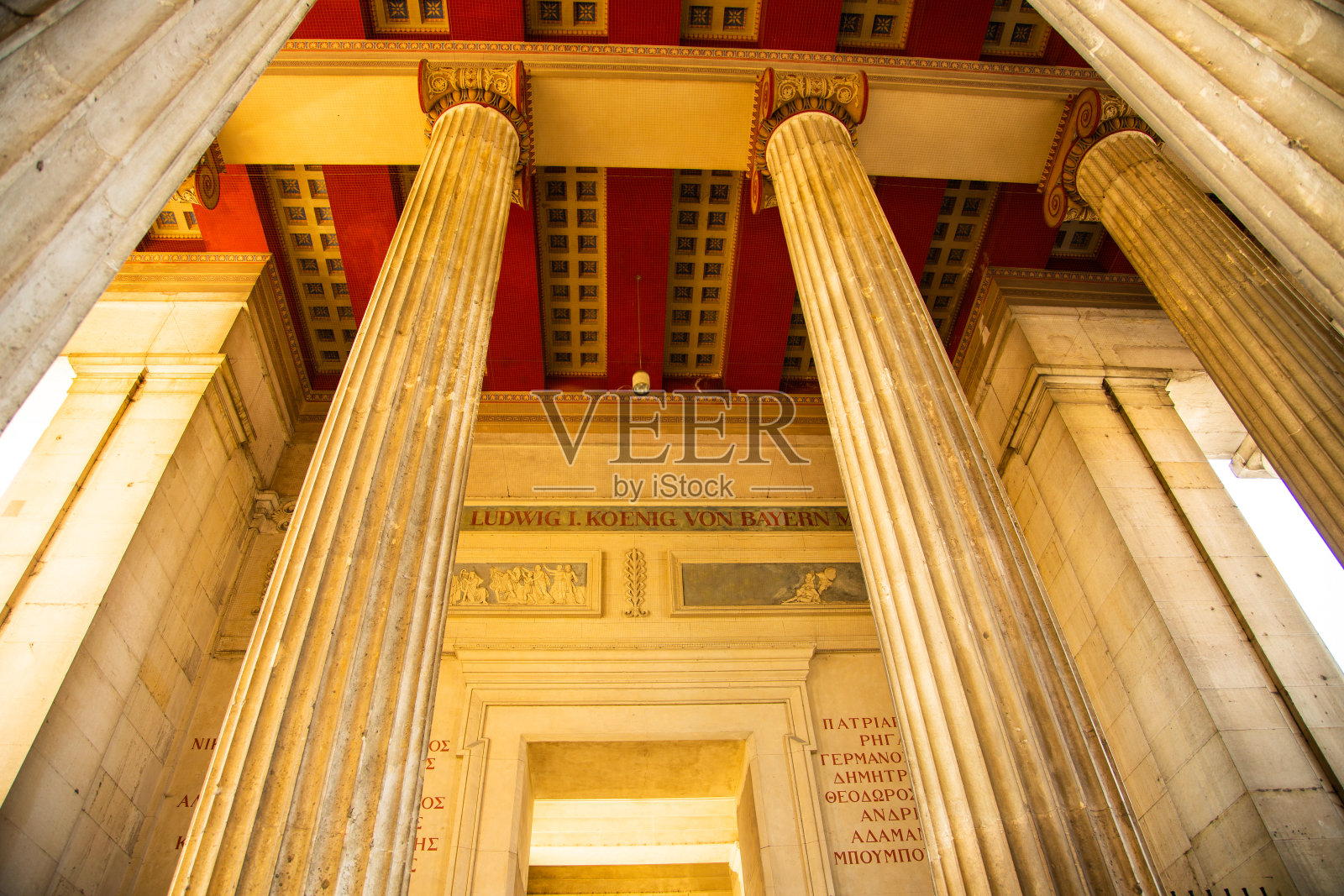 Königsplatz，古典主义，慕尼黑照片摄影图片