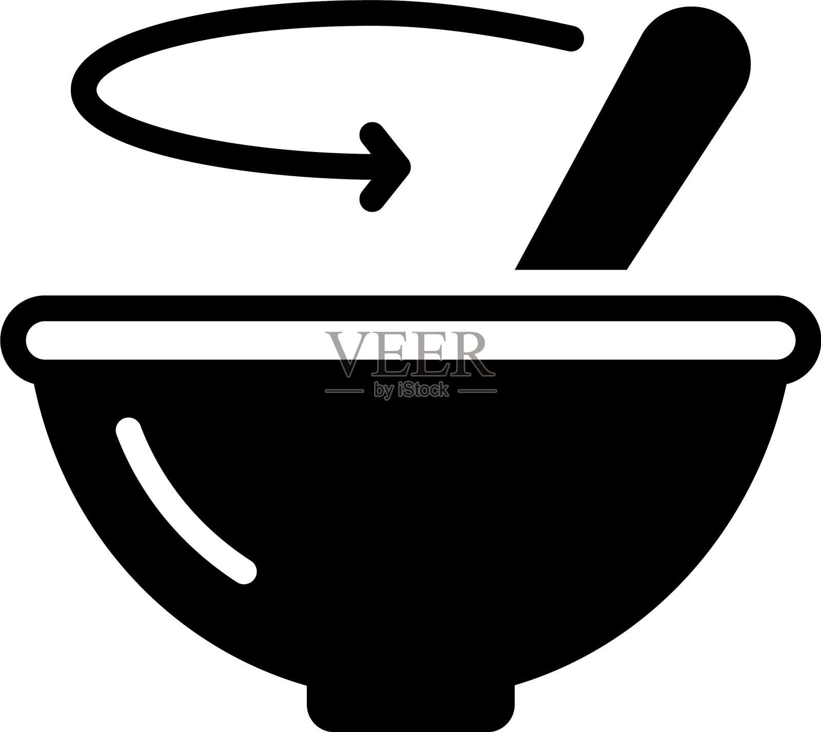 搅拌插画图片素材