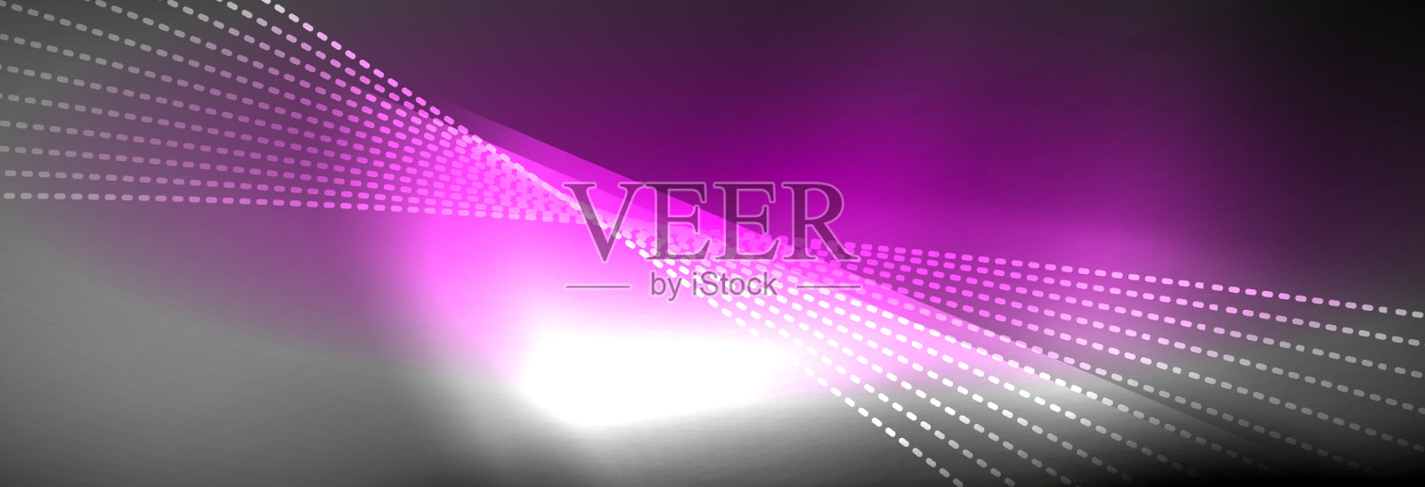 霓虹灯闪亮的色彩背景与光发光插画图片素材