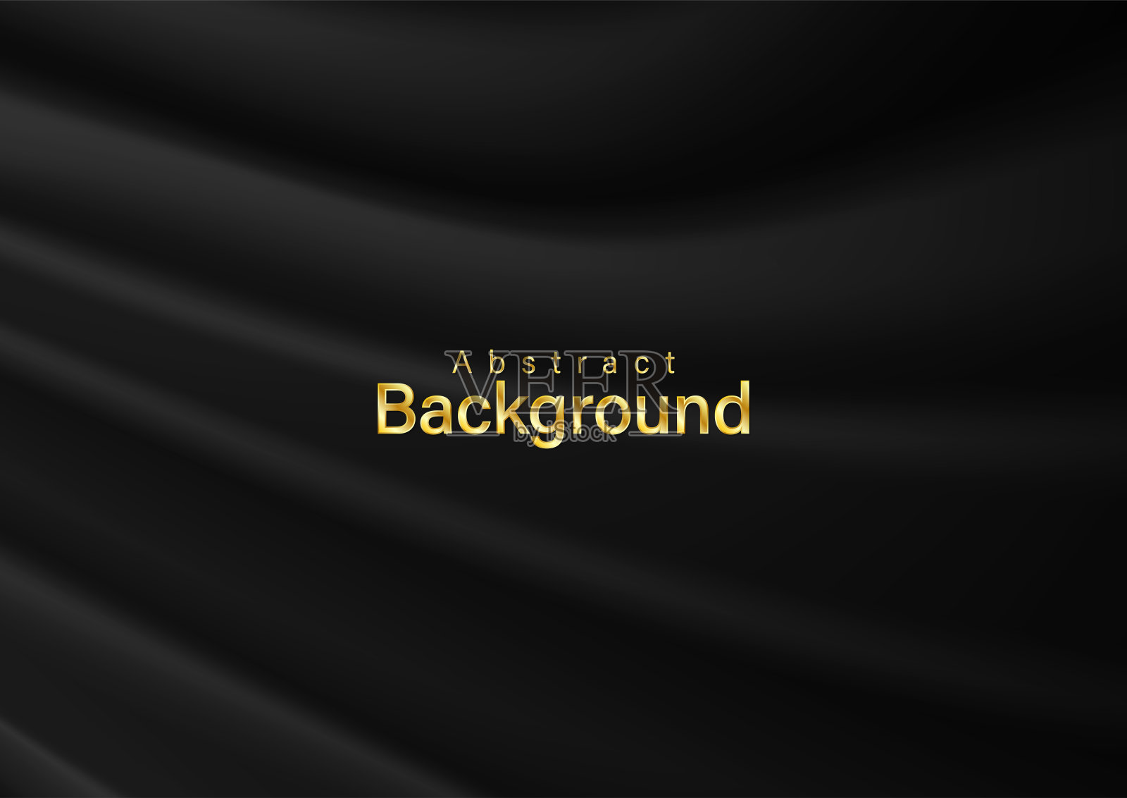 抽象黑色窗帘背景，矢量插图插画图片素材