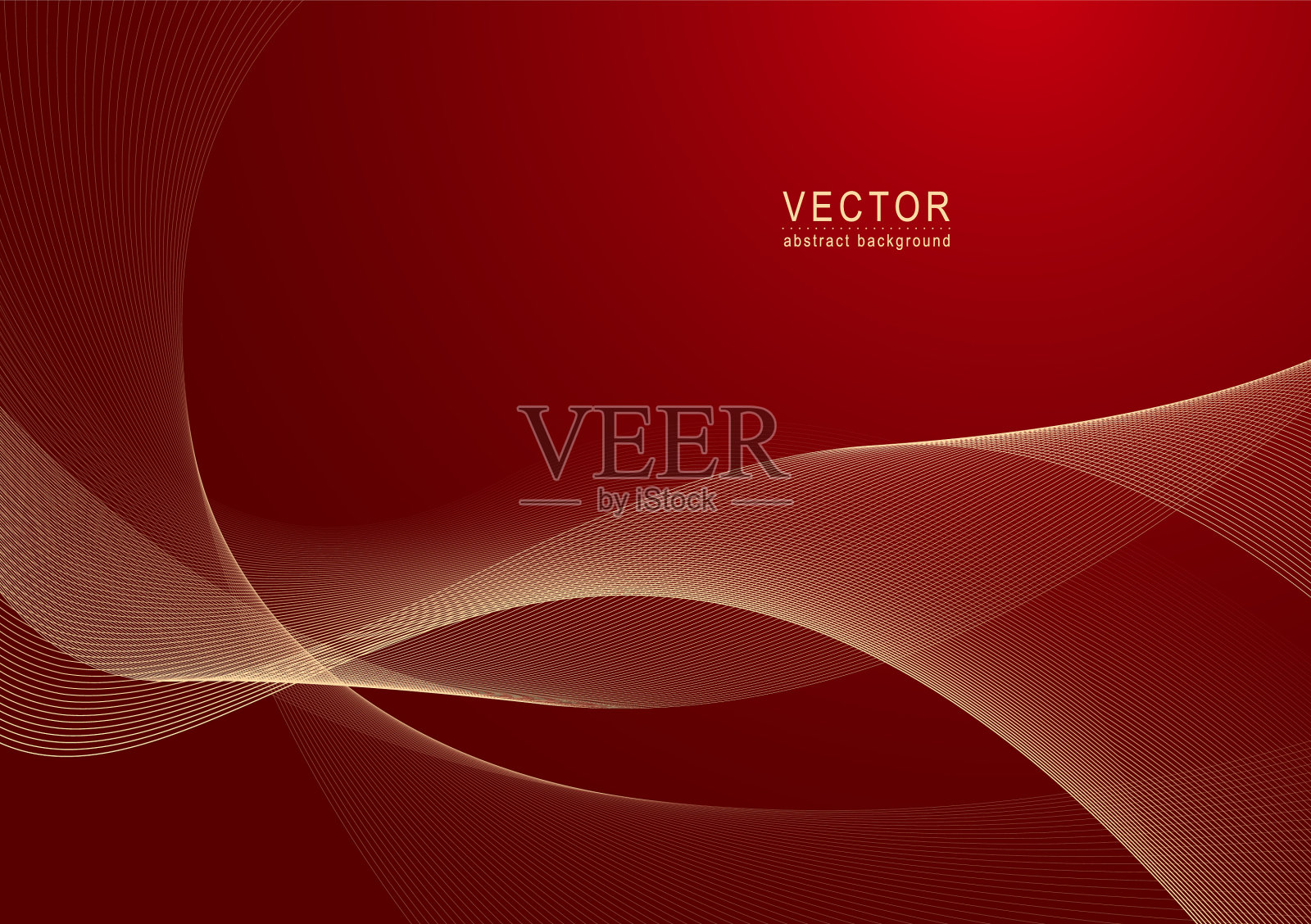 抽象的波浪背景插画图片素材