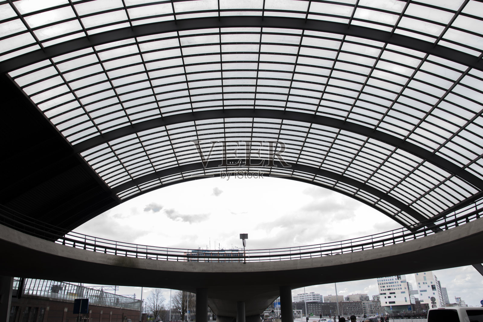 阿姆斯特丹中央汽车站的屋顶荷兰照片摄影图片