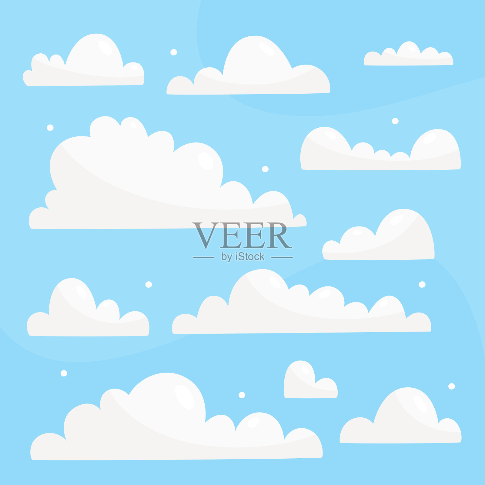 云每隔10秒图标素材