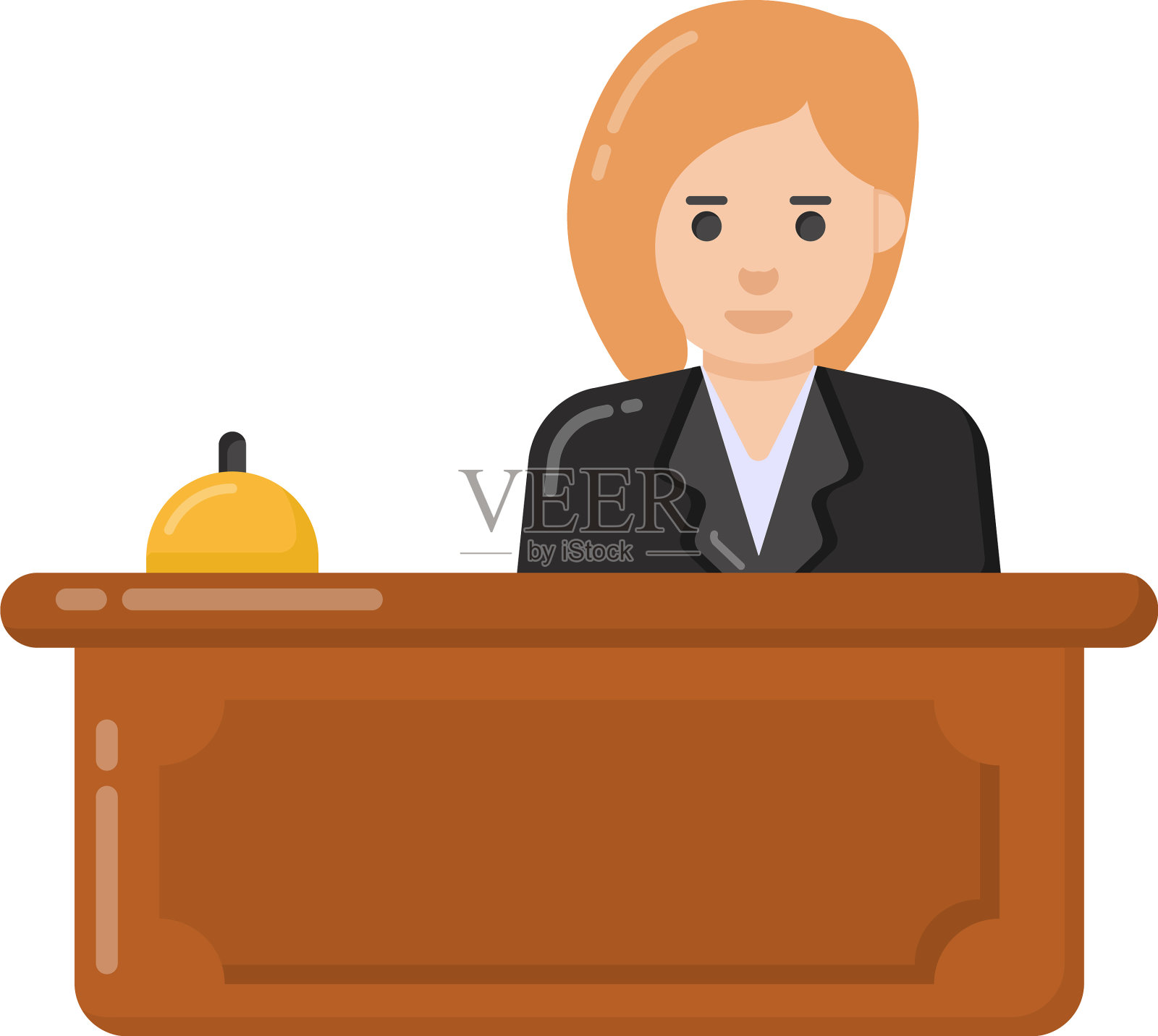 接待插画图片素材