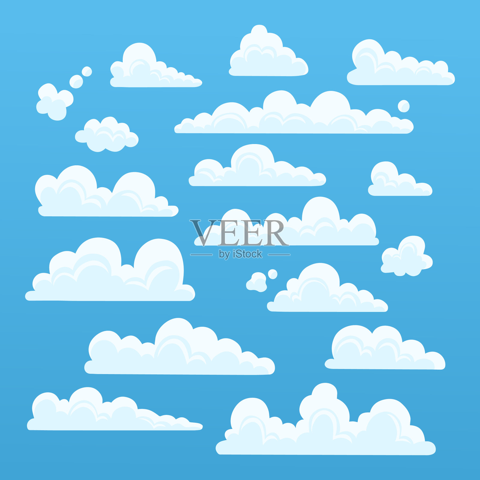 云每隔10秒图标素材