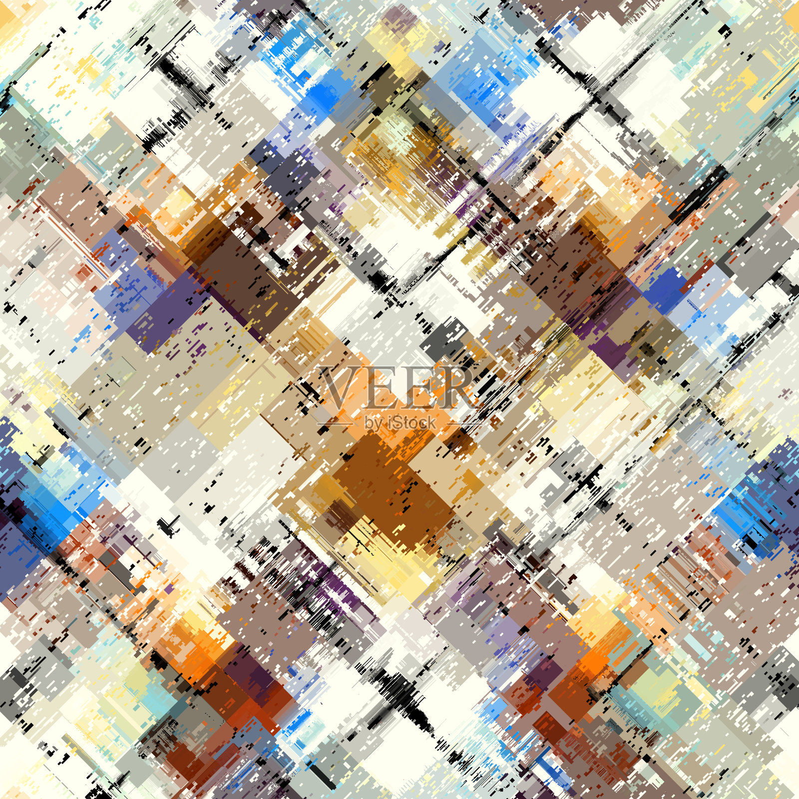 模仿垃圾数据的图像插画图片素材