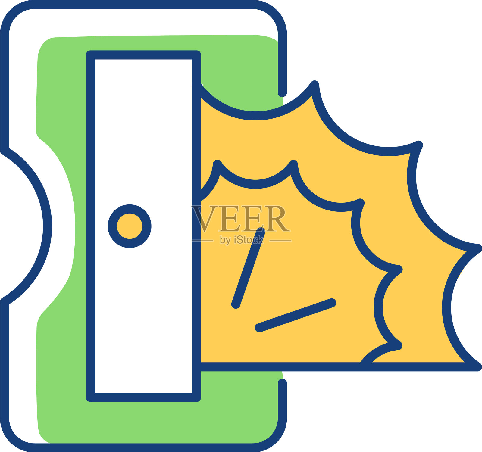 卷笔刀RGB颜色图标图标素材