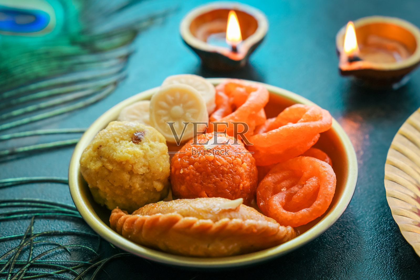 排灯节甜品jalebi Jhangiri Imarti zalabia jndian甜甜品mithai节日Dussehra Holi ganesh chaturthi Ram navami Durga pooja ashtami Navratri照片摄影图片