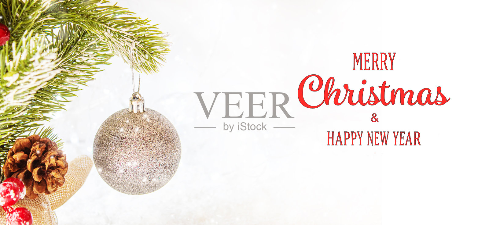 圣诞节的背景。新年快乐。有选择性的重点照片摄影图片