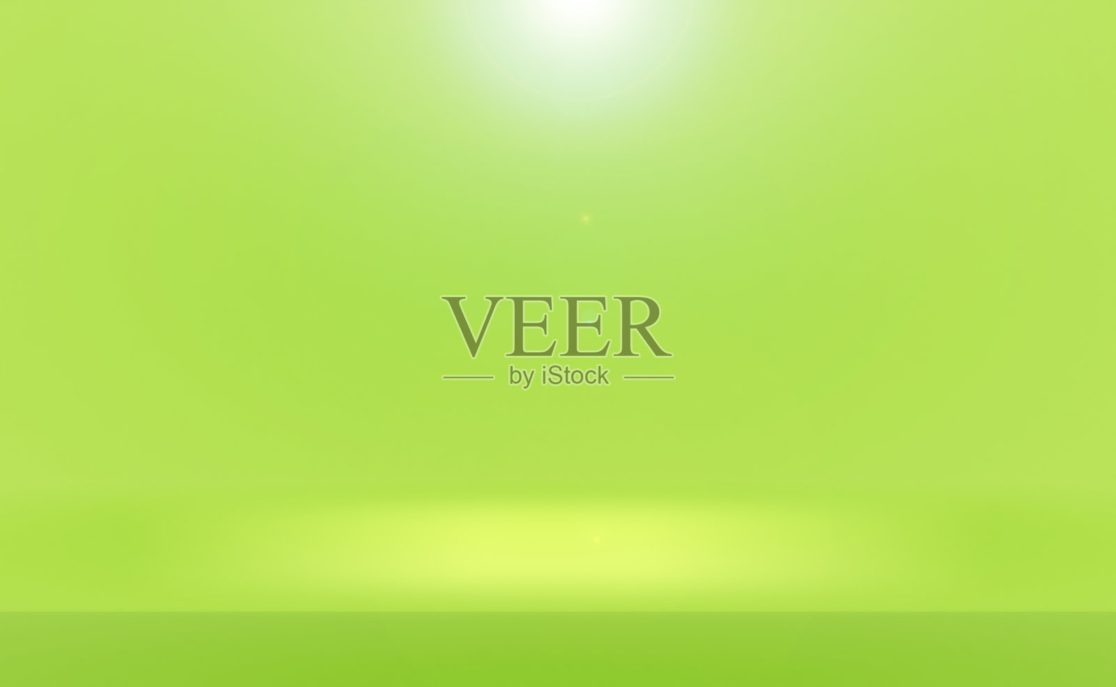 豪华朴素的绿色渐变抽象工作室背景空房间与您的文字和图片的空间插画图片素材