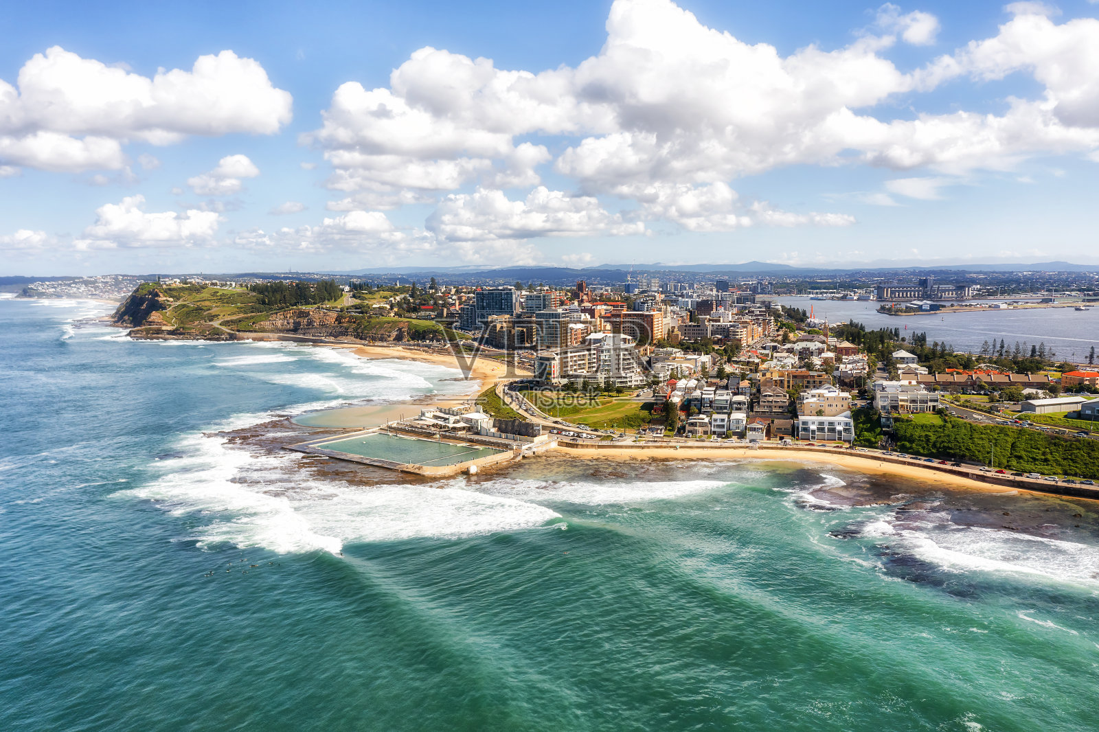 D纽卡斯尔海到CBD那边照片摄影图片