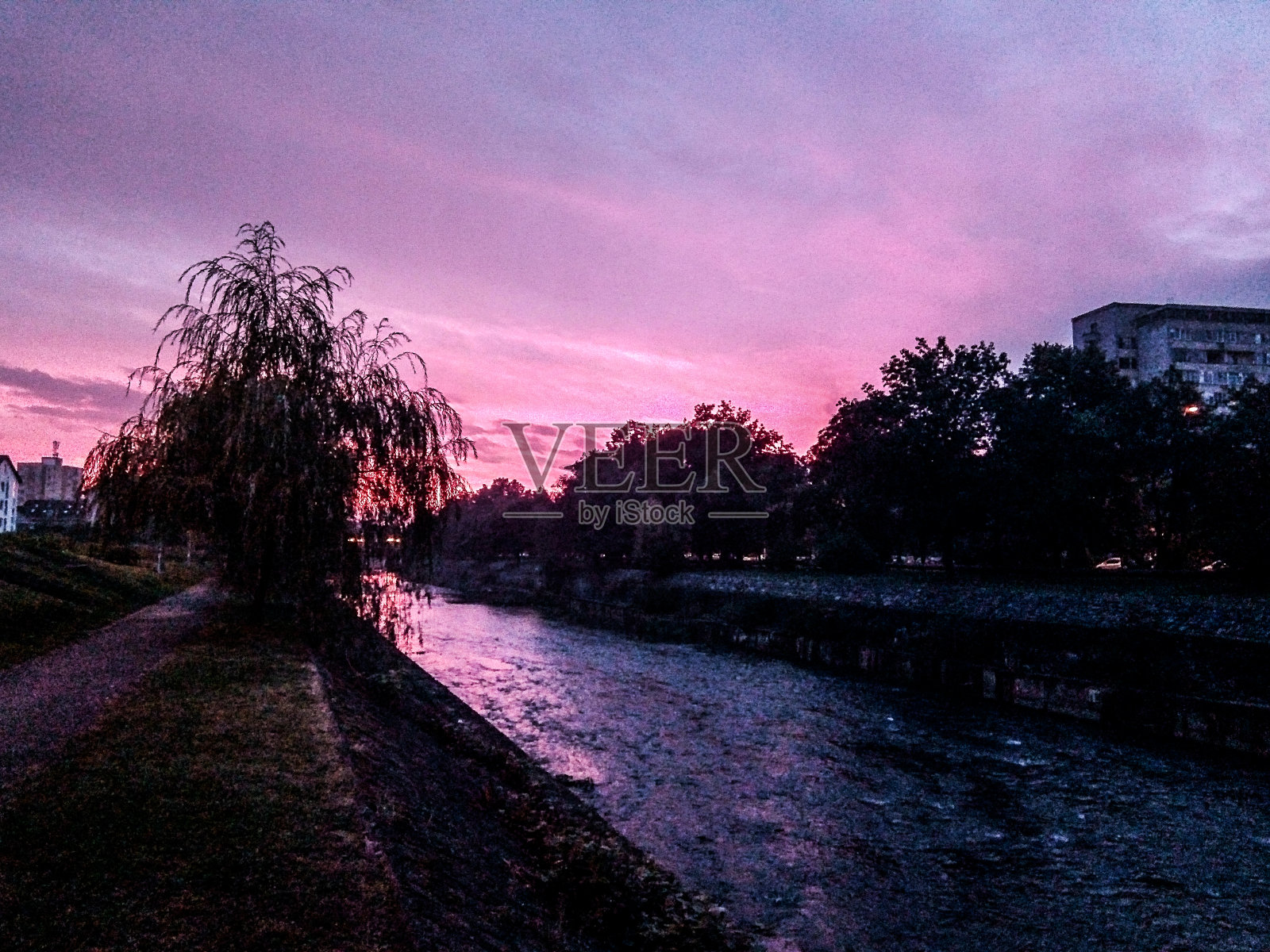 9月日落——巴亚海市照片摄影图片