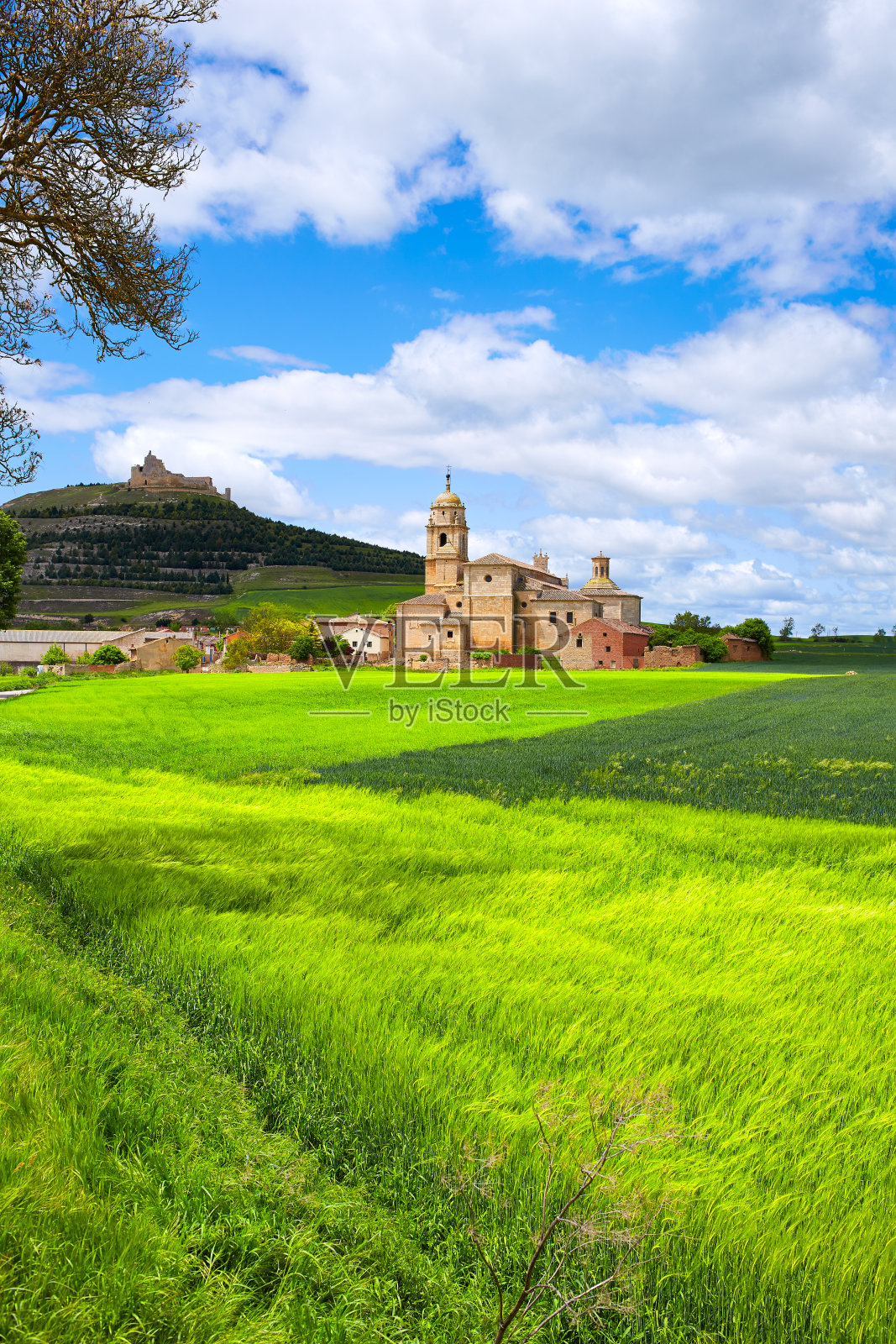 在卡斯蒂利亚的圣詹姆斯。卡米诺·德·圣地亚哥照片摄影图片