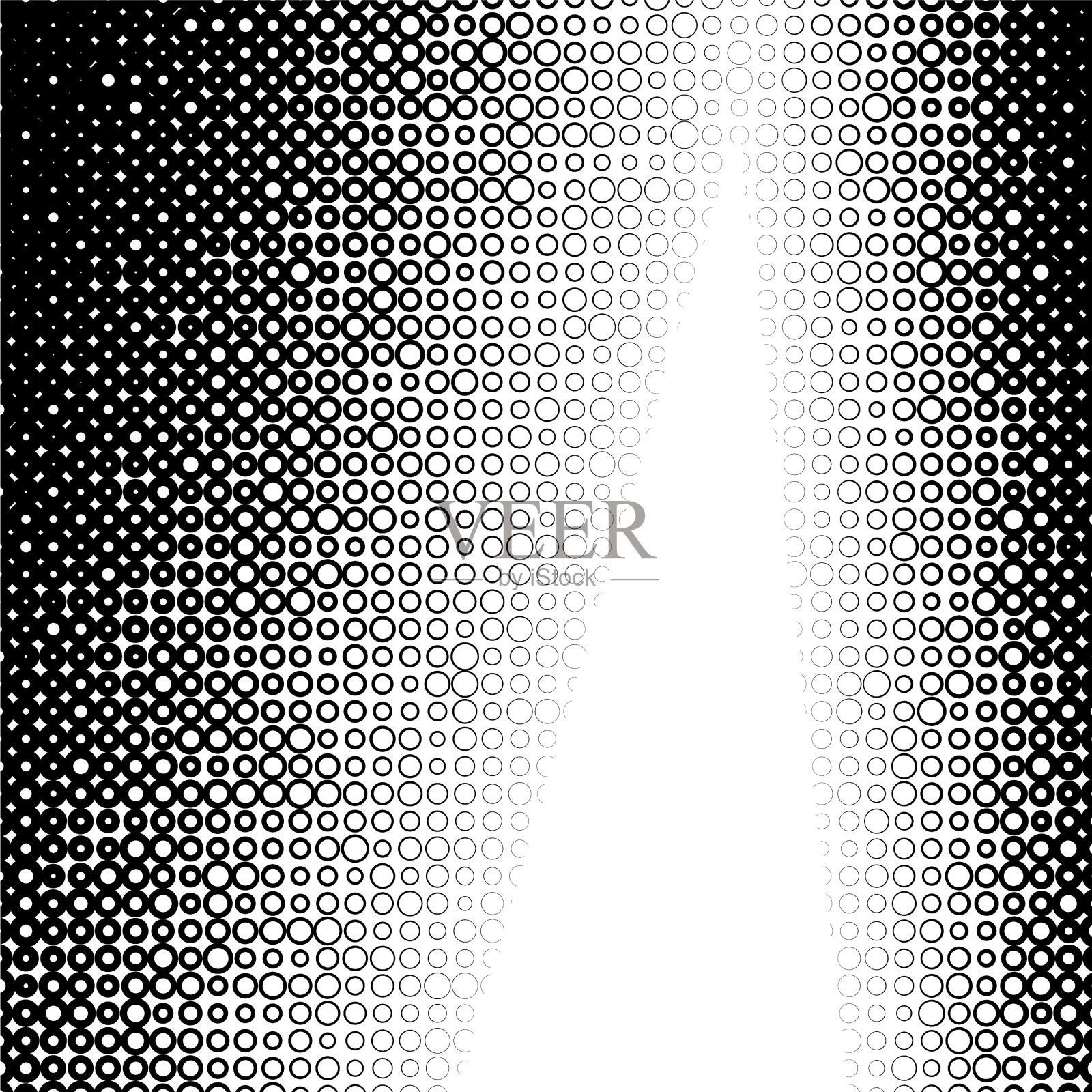 背景黑色和白色的渐变插画图片素材