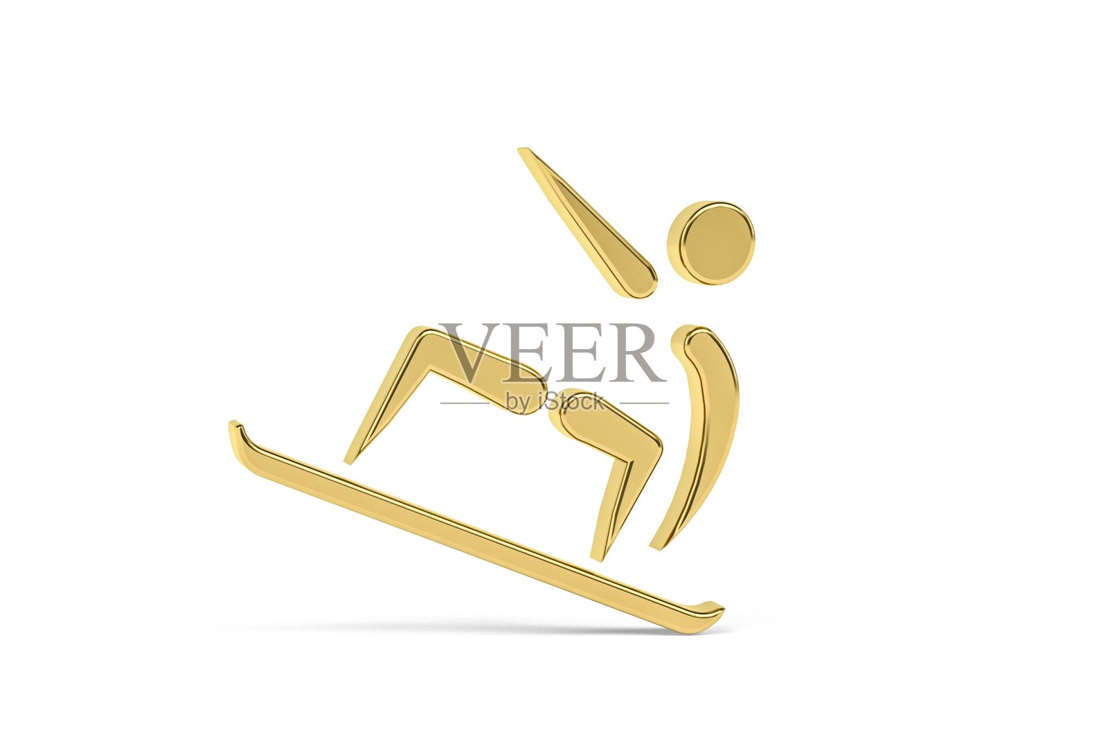 滑雪图标照片摄影图片