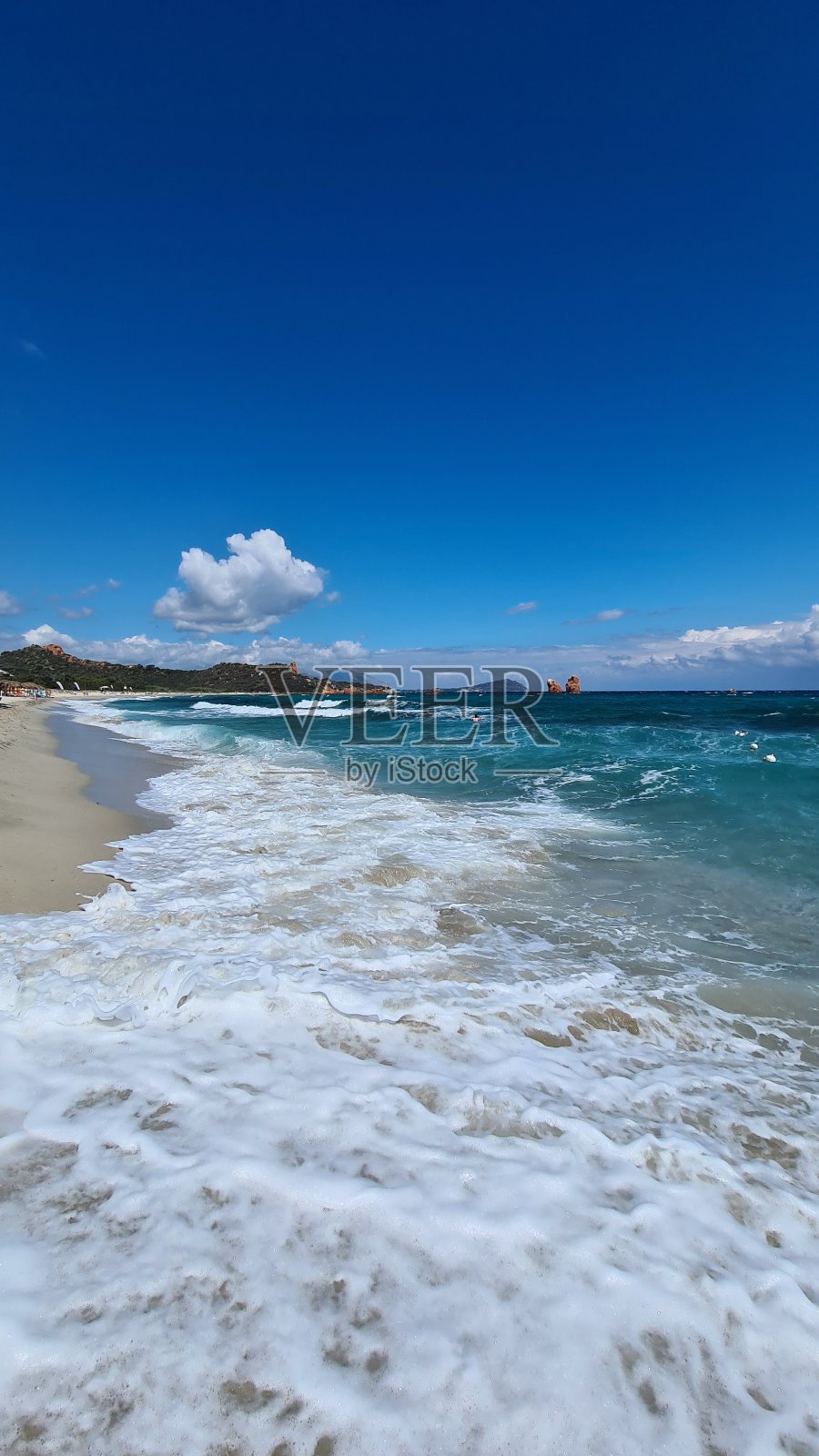 撒丁岛的Cea海滩照片摄影图片