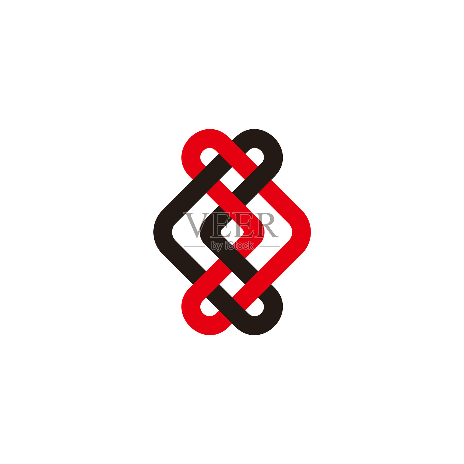 链接彩色箭头简单的标志图标素材