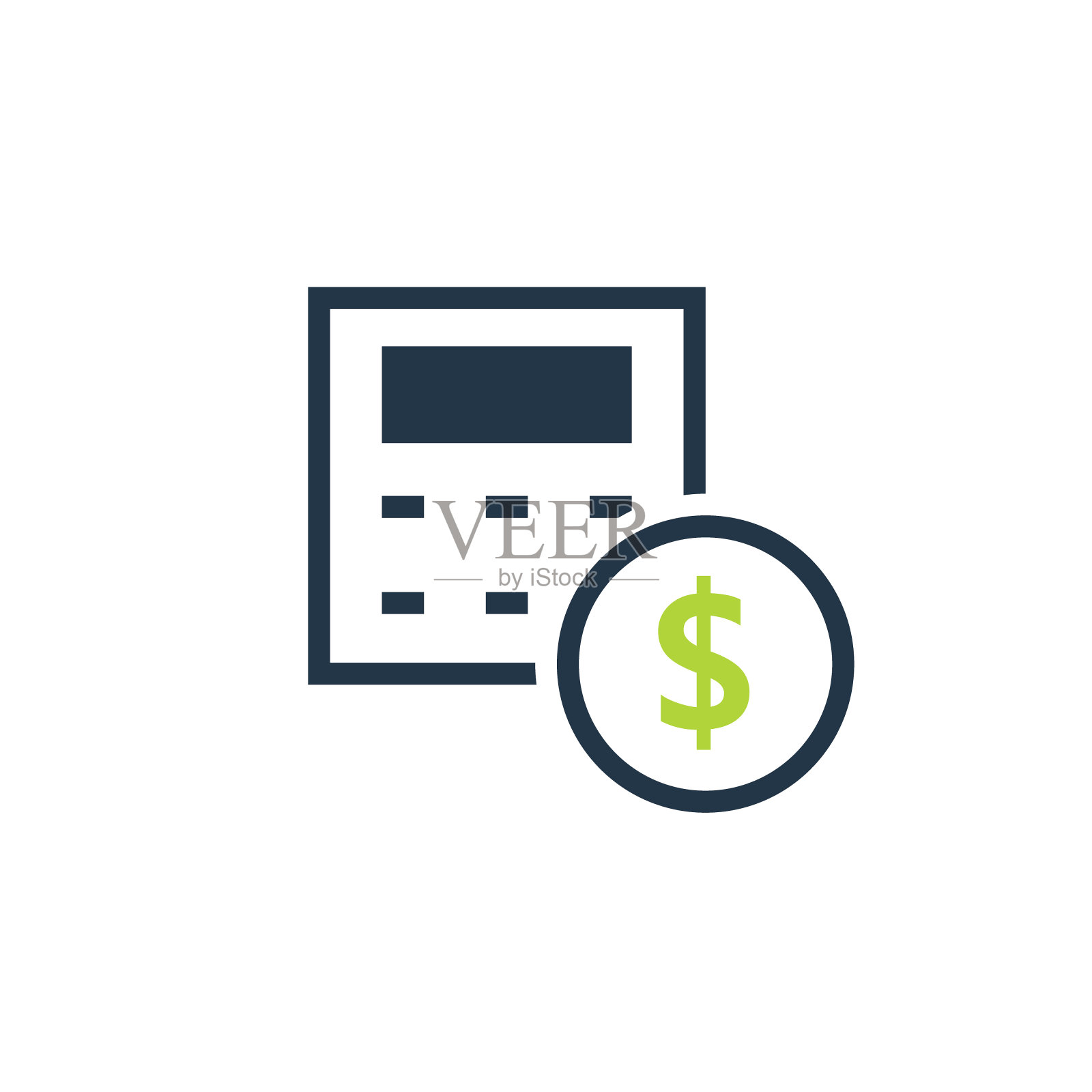 成本估算的图标插画图片素材