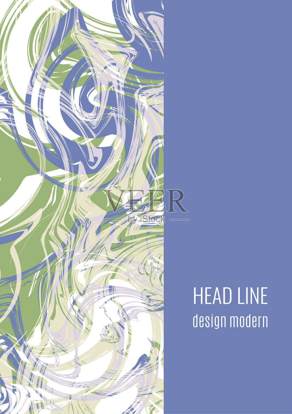 液体艺术纹理。抽象的背景与漩涡油漆效果。用泼溅的丙烯酸液体作画。用于室内海报的混合颜料。向量设计模板素材