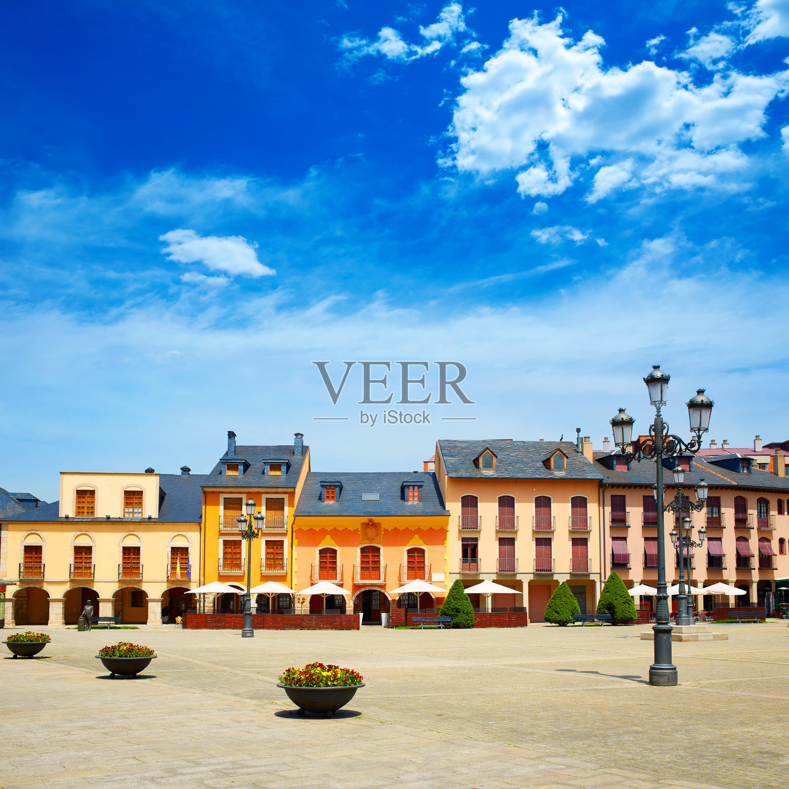 庞菲拉达·比尔佐·里昂的《圣詹姆斯之路》。卡米诺·德·圣地亚哥照片摄影图片