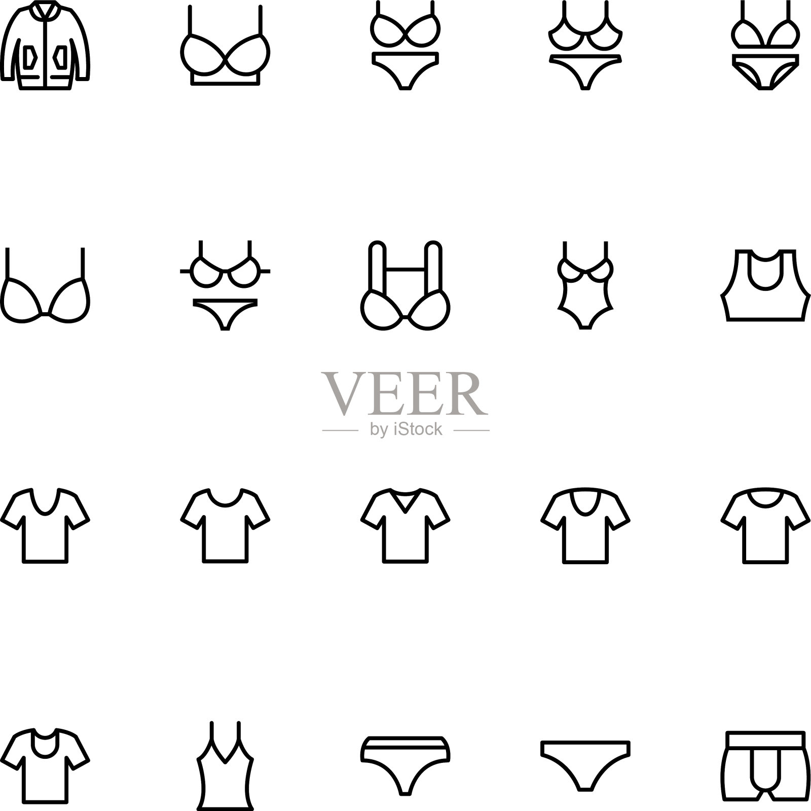 衣服插画图片素材